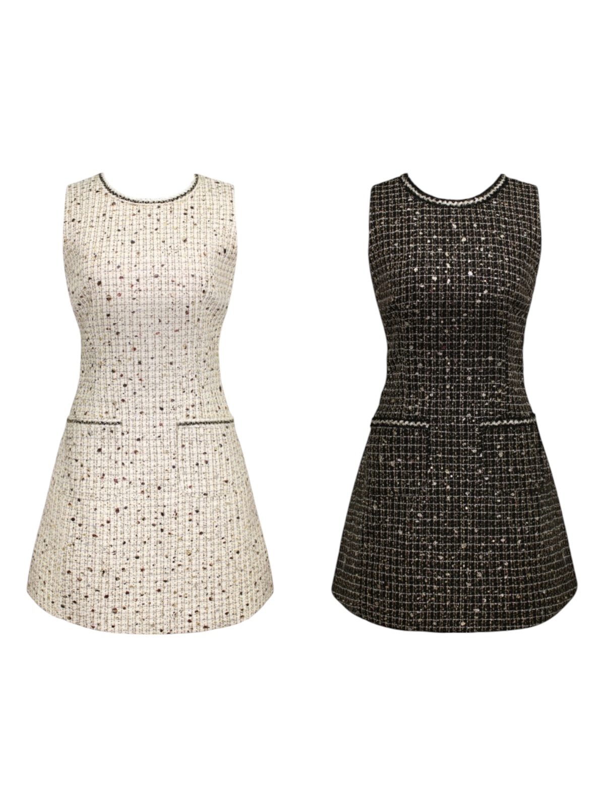 Muret Tweed Glitter ops