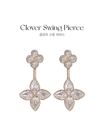 クローバースイングピアス