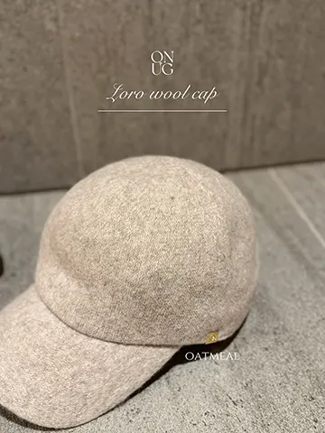 QUNG COORDINATE ITEM : loroウールcap