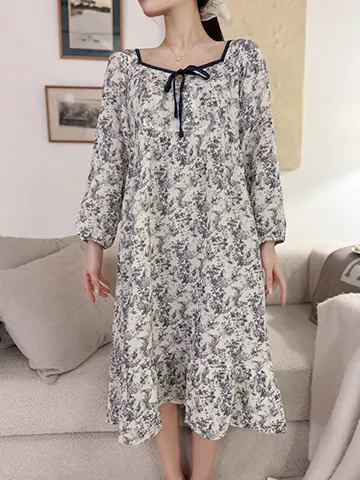 コットンアンティークネグリジェ