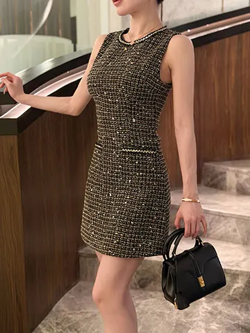 Muret Tweed Glitter ops