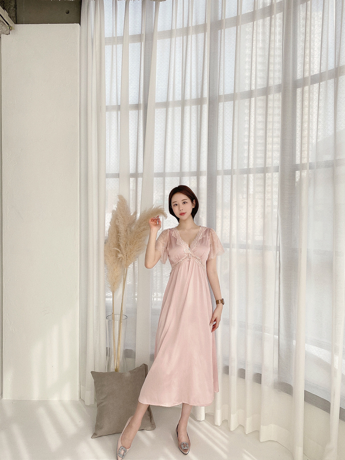  princess Rose satin ops 