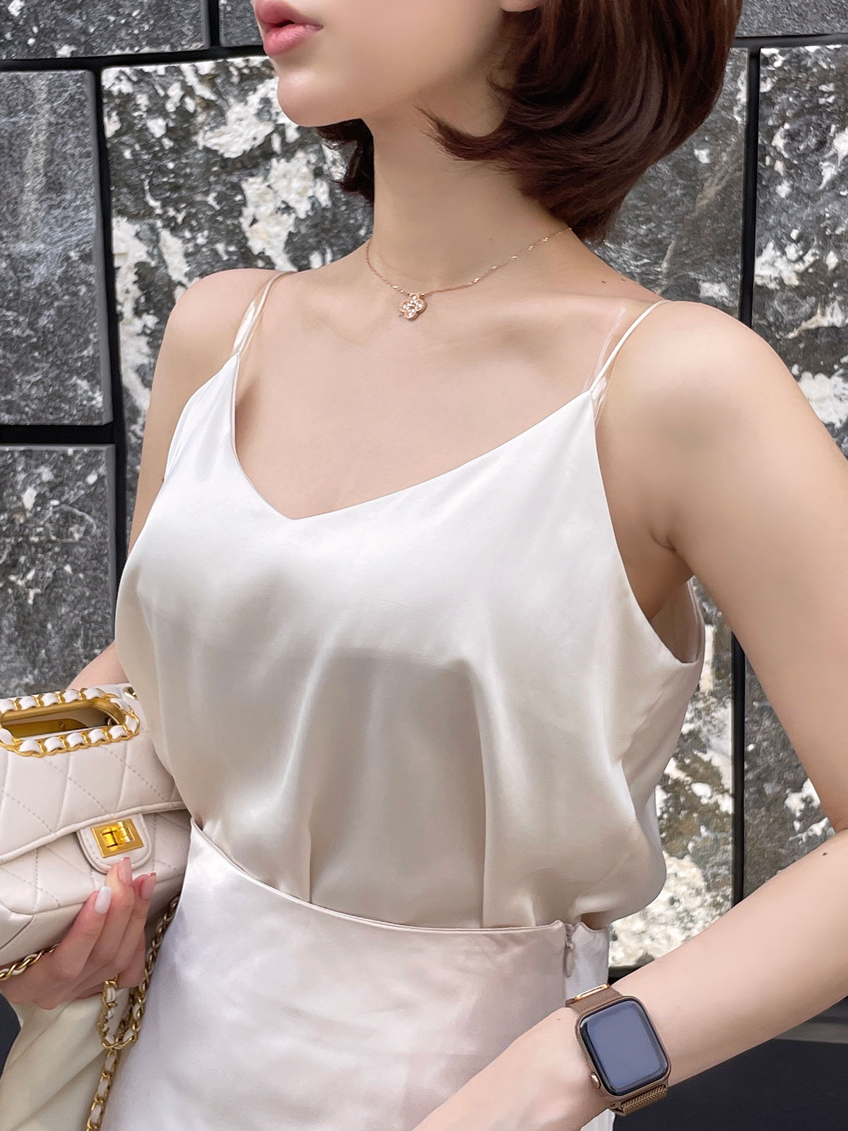  brilliant satin camisole 顼:֥åܥ꡼١