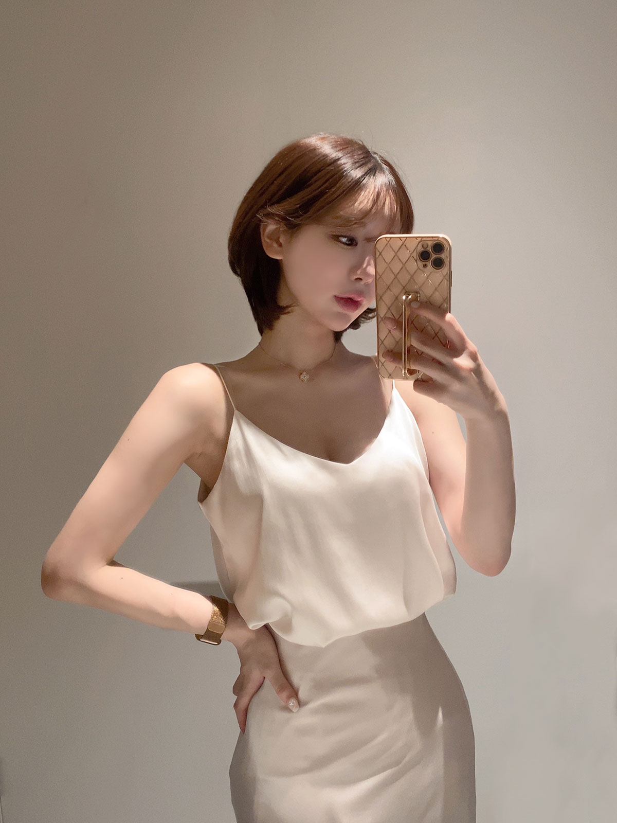  brilliant satin camisole 顼:֥åܥ꡼١