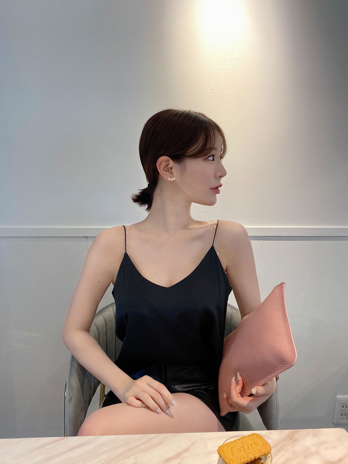  brilliant satin camisole 顼:
