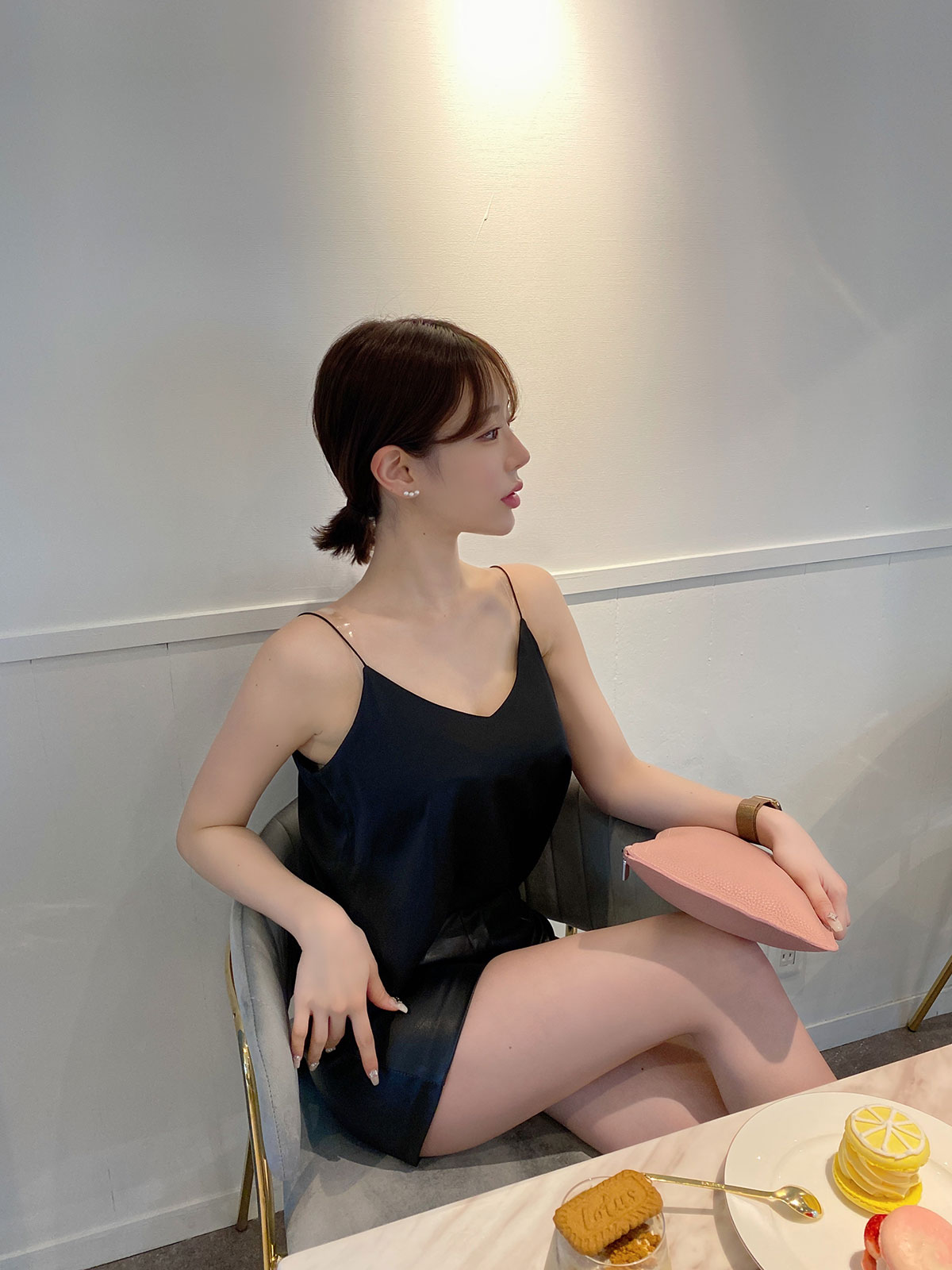  brilliant satin camisole 顼: