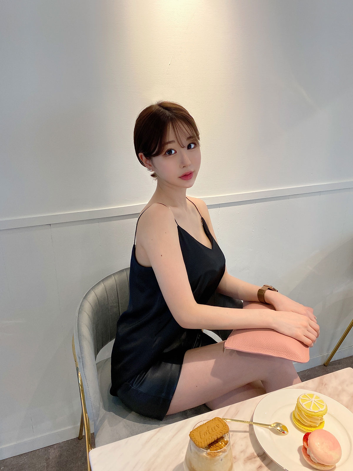  brilliant satin camisole 顼: