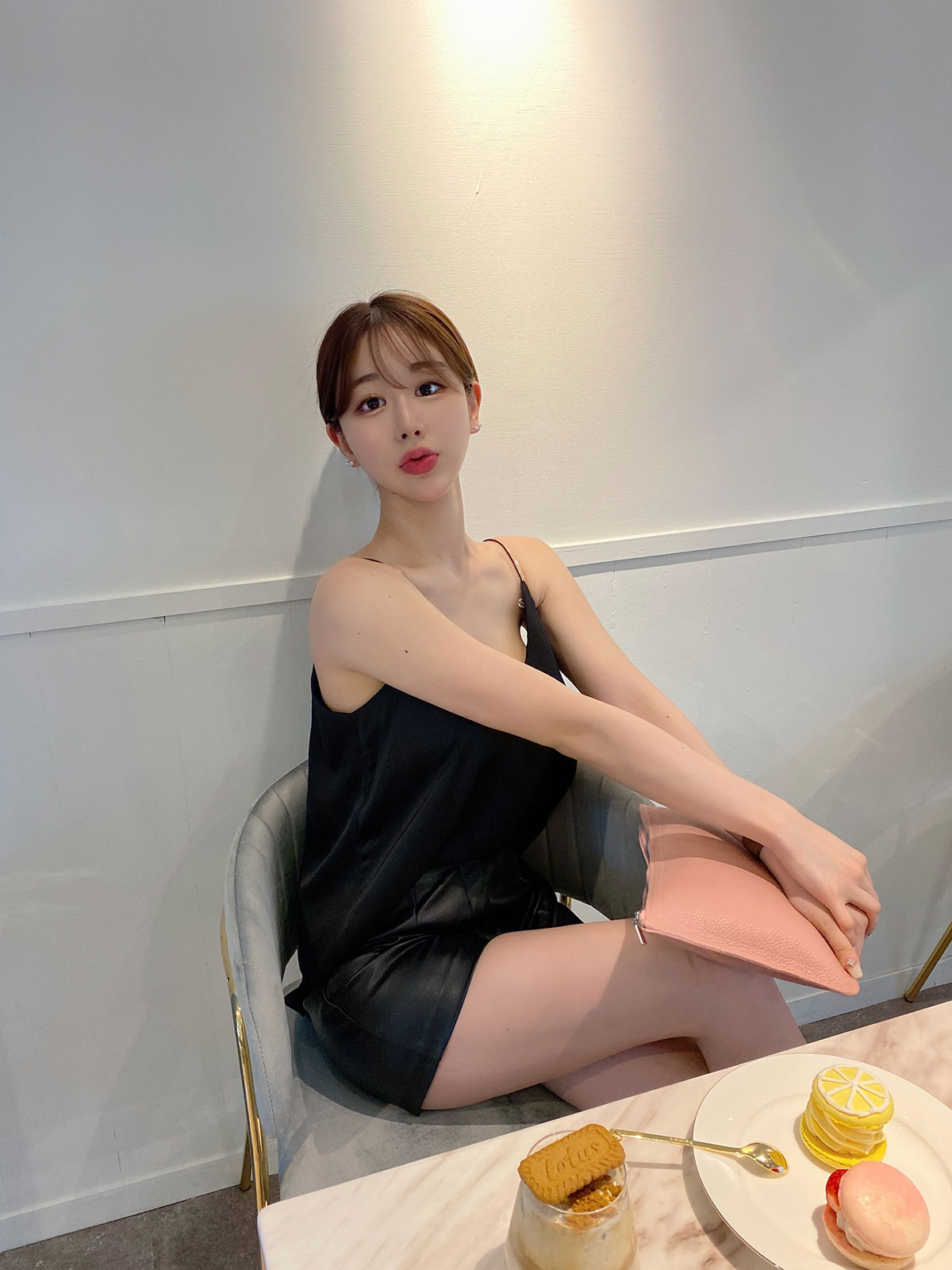  brilliant satin camisole 顼: