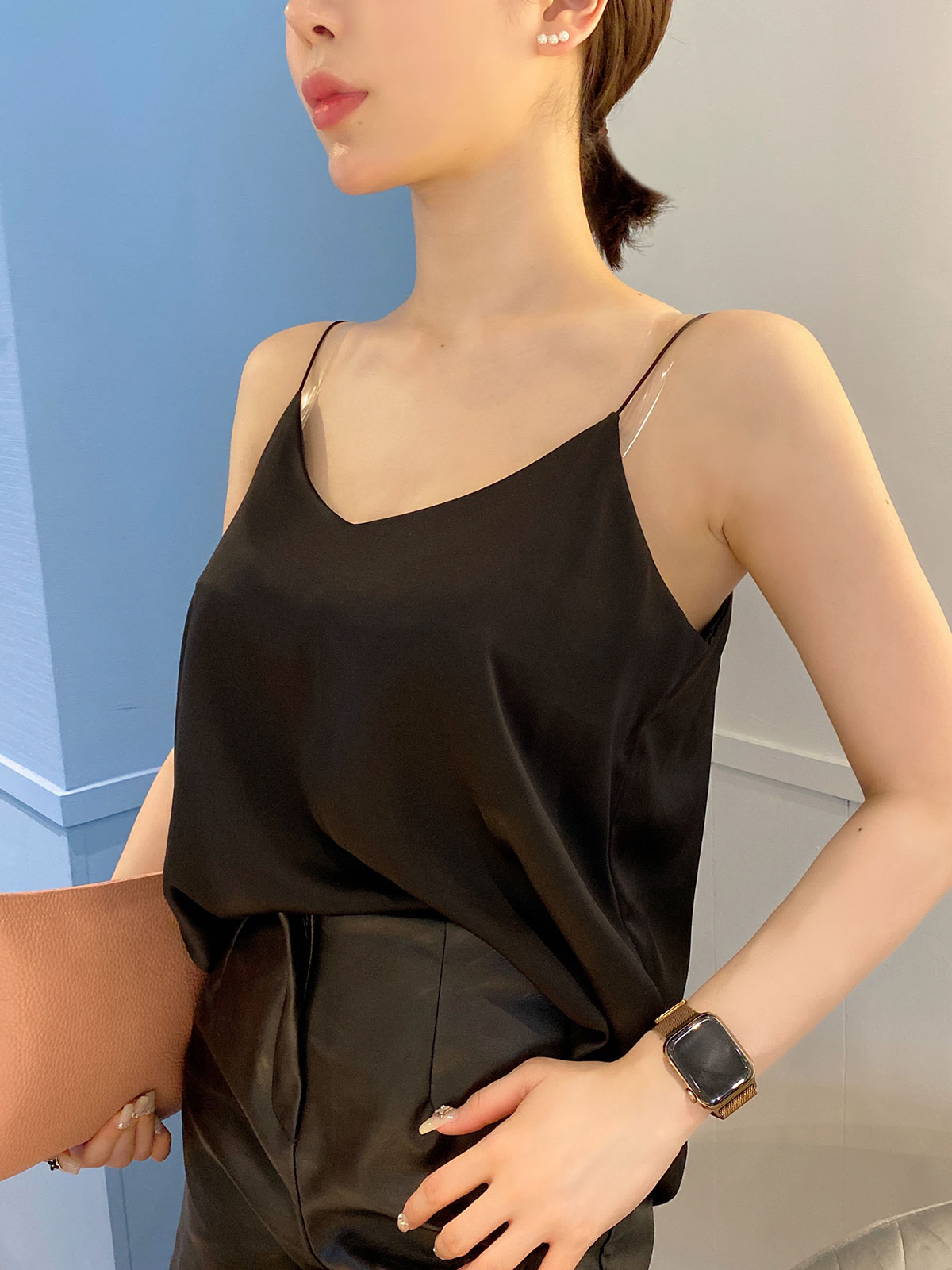  brilliant satin camisole 顼: