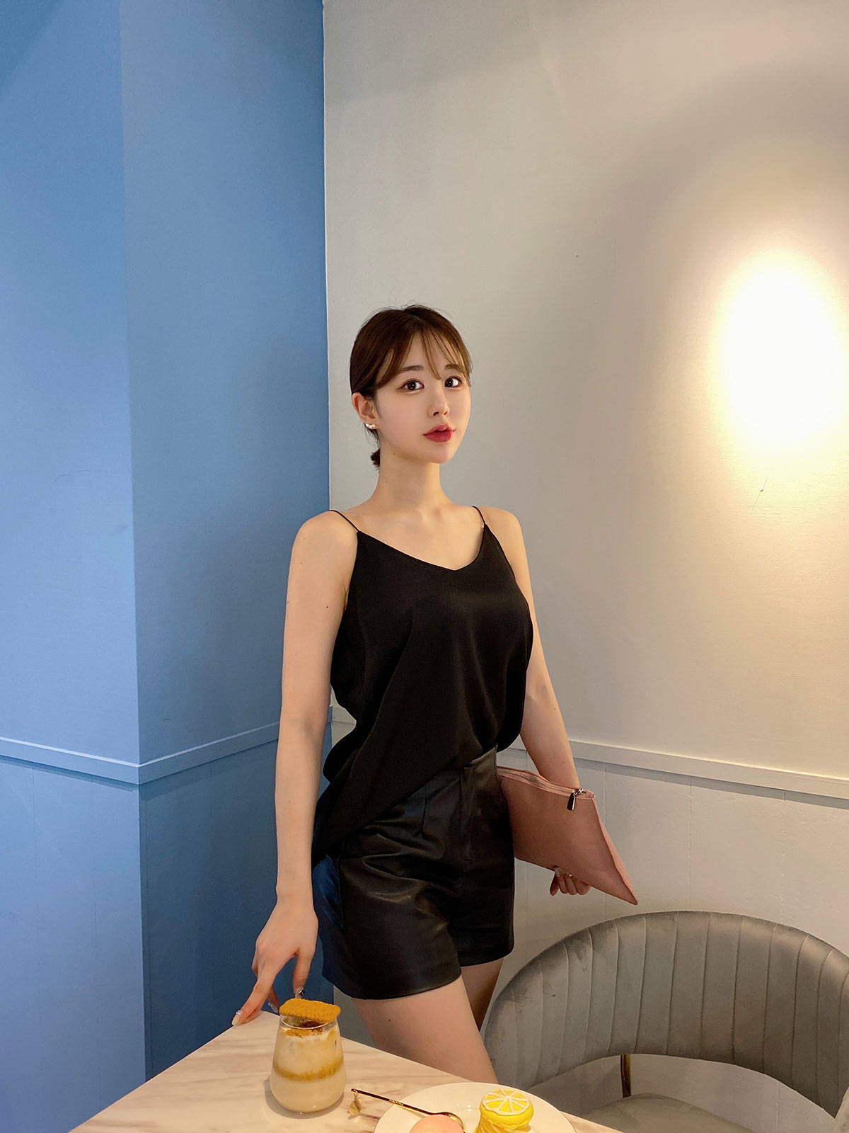  brilliant satin camisole 顼:
