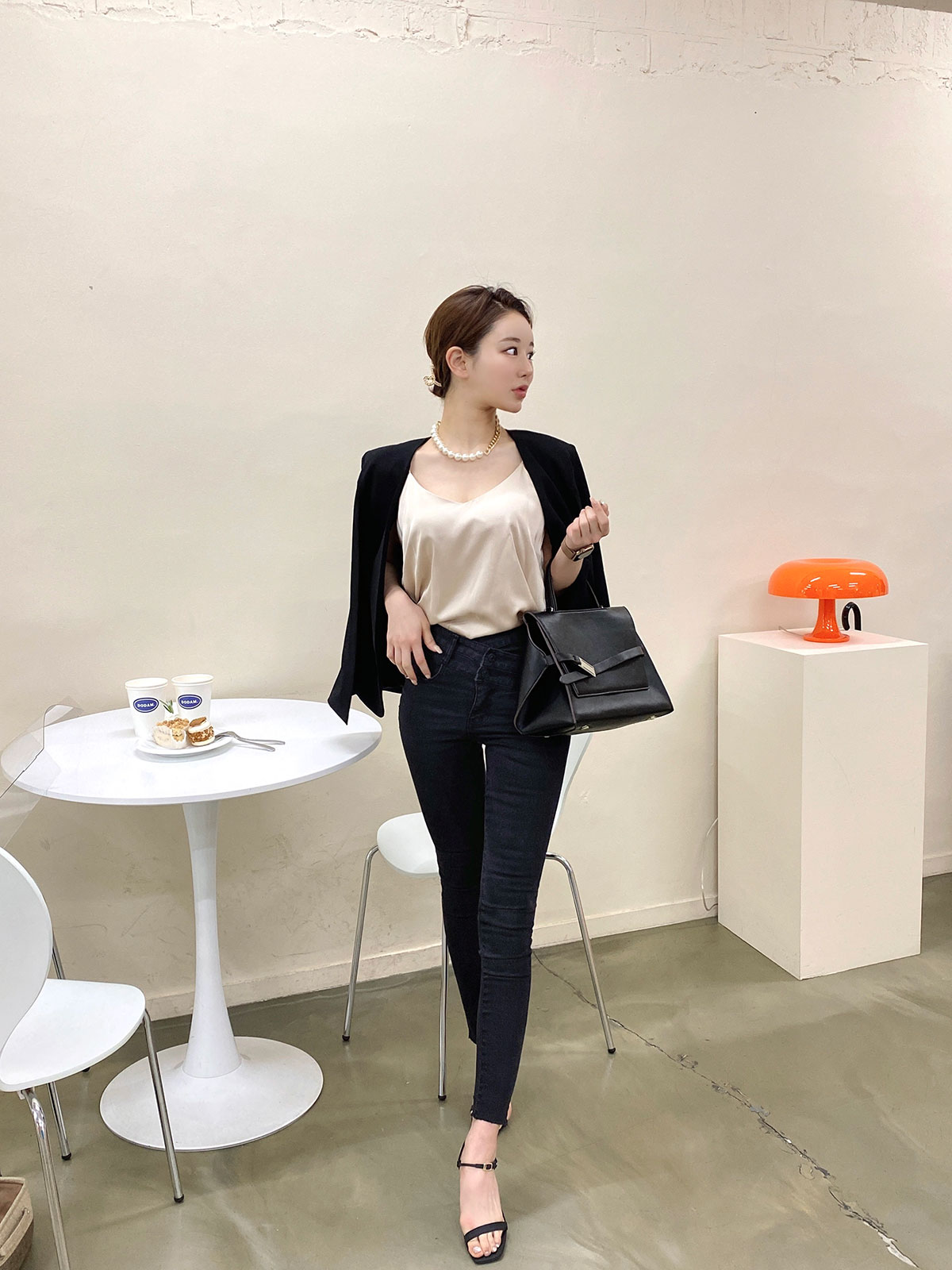  brilliant satin camisole 顼: