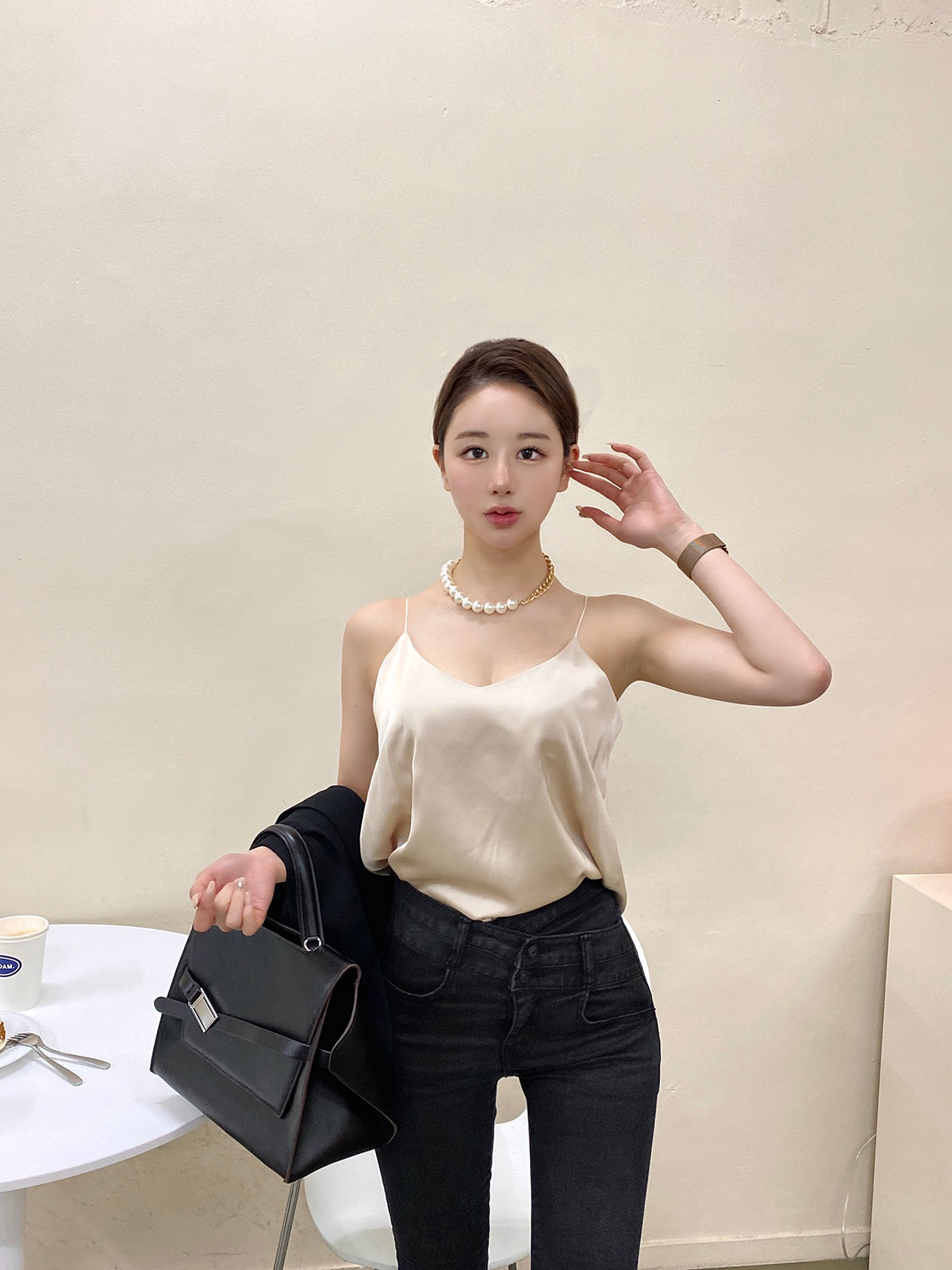  brilliant satin camisole 顼: