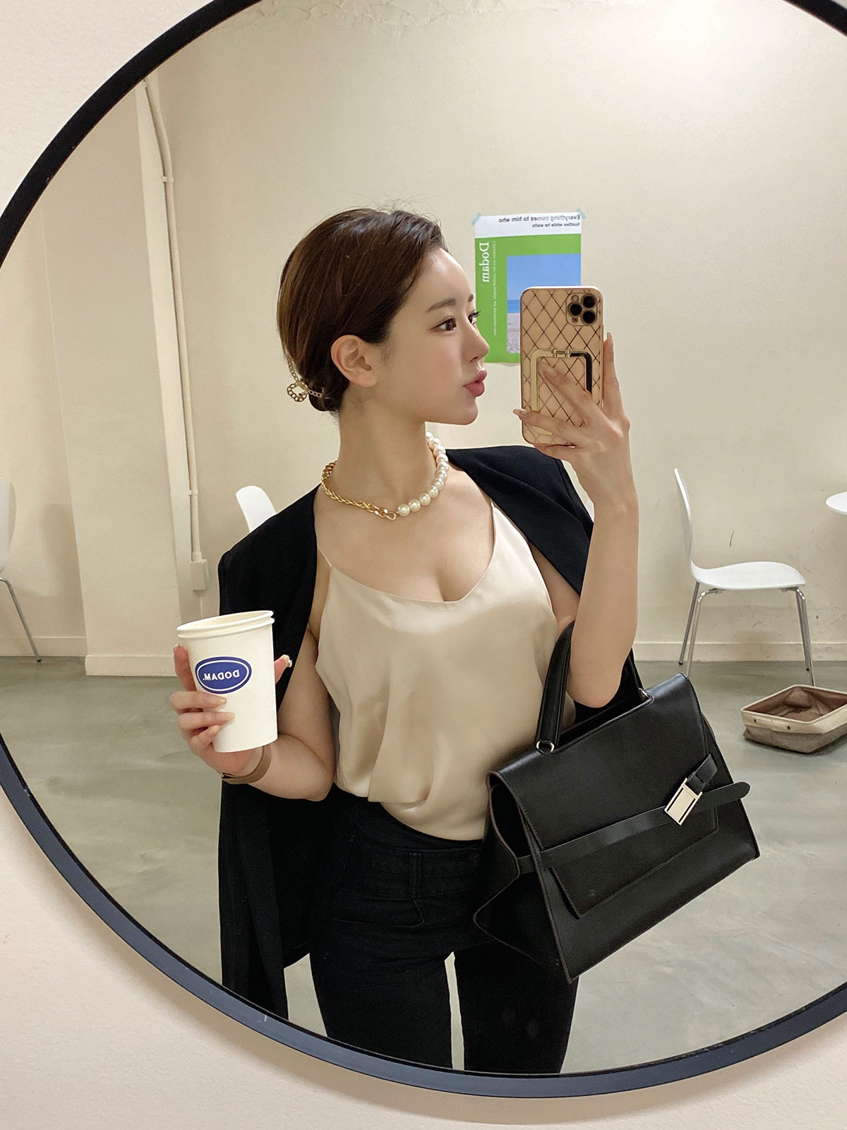  brilliant satin camisole 顼: