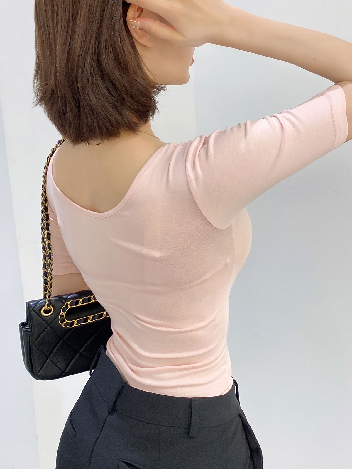  smiley neck T 顼:֥åۥ磻ȡ饤ȥȥ٥꡼ѥ顢֥롼
