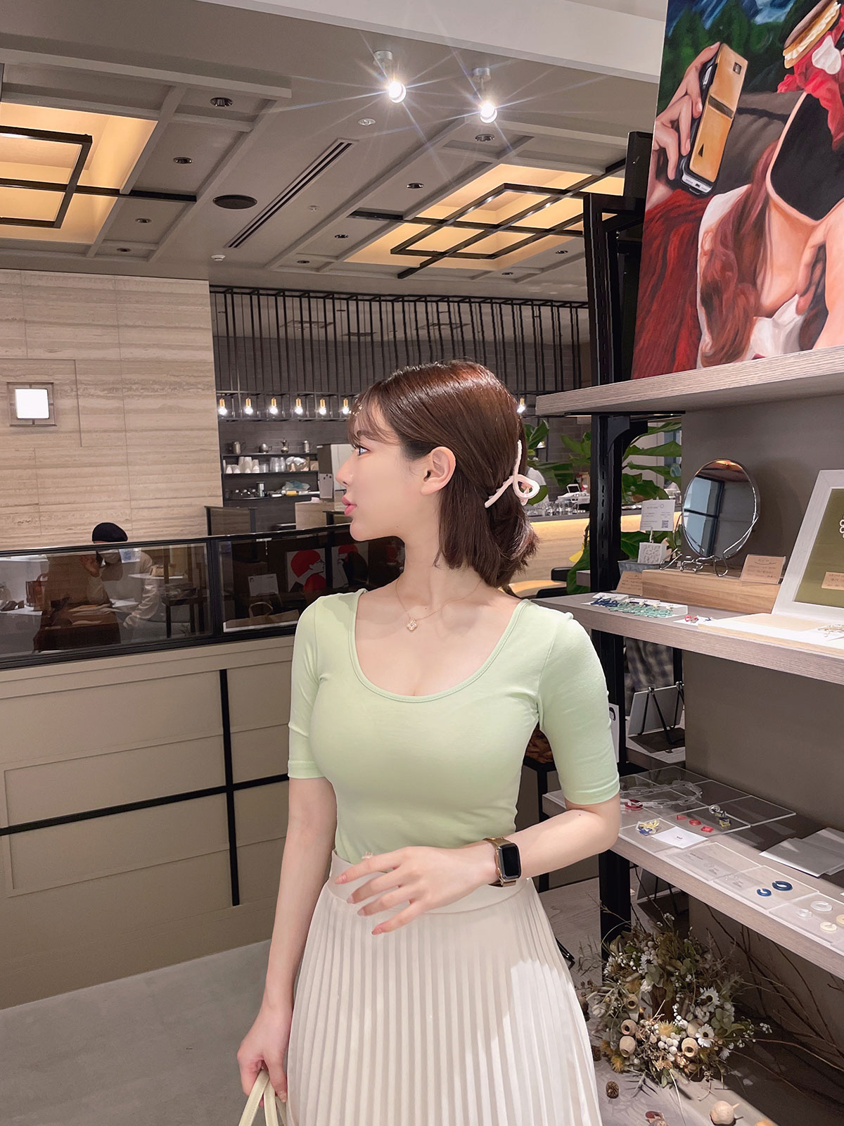  smiley neck T 顼:֥åۥ磻ȡ饤ȥȥ٥꡼ѥ顢֥롼