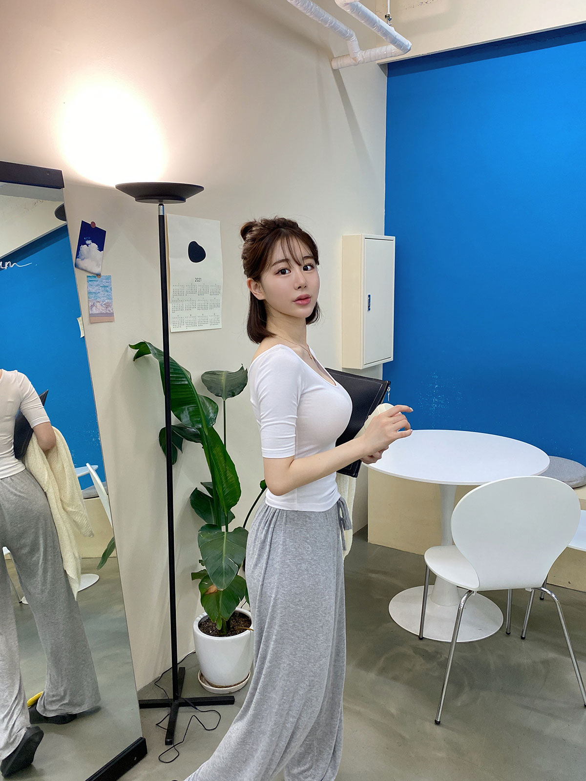  smiley neck T 顼:֥åۥ磻ȡ饤ȥȥ٥꡼ѥ顢֥롼