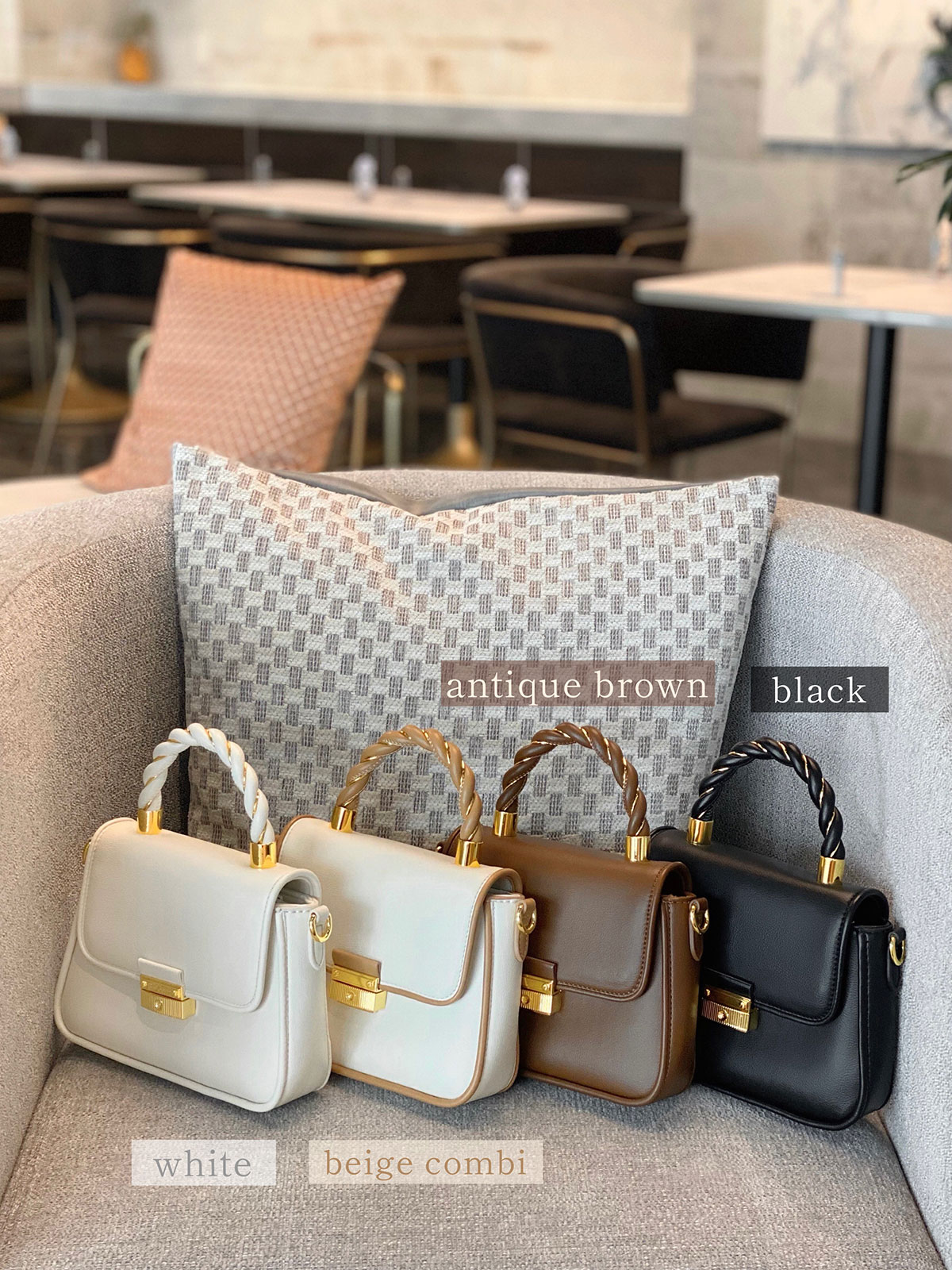  TWIST HANDLE BAG 顼: