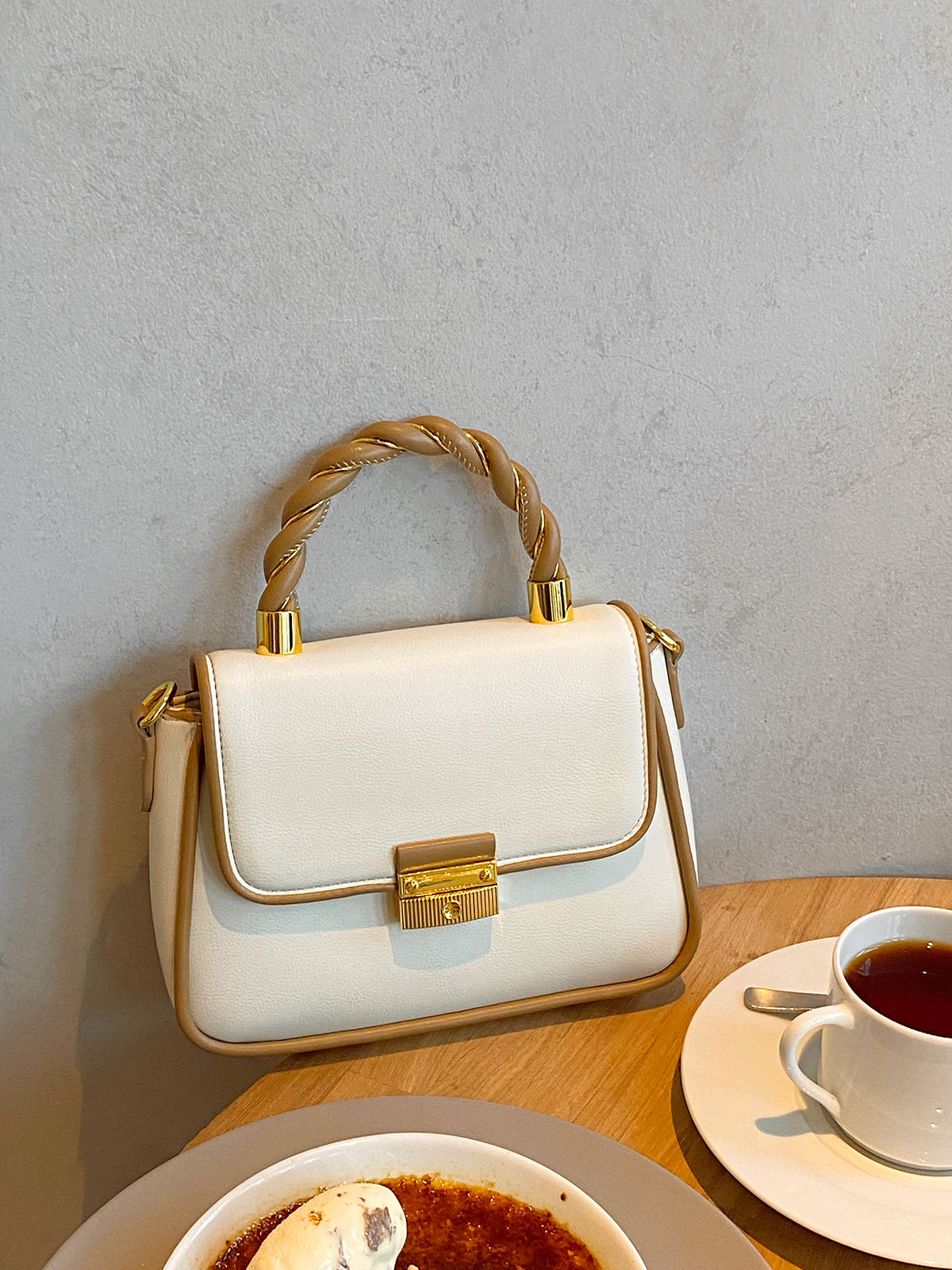  TWIST HANDLE BAG 顼:֥åۥ磻ȡƥ֥饦