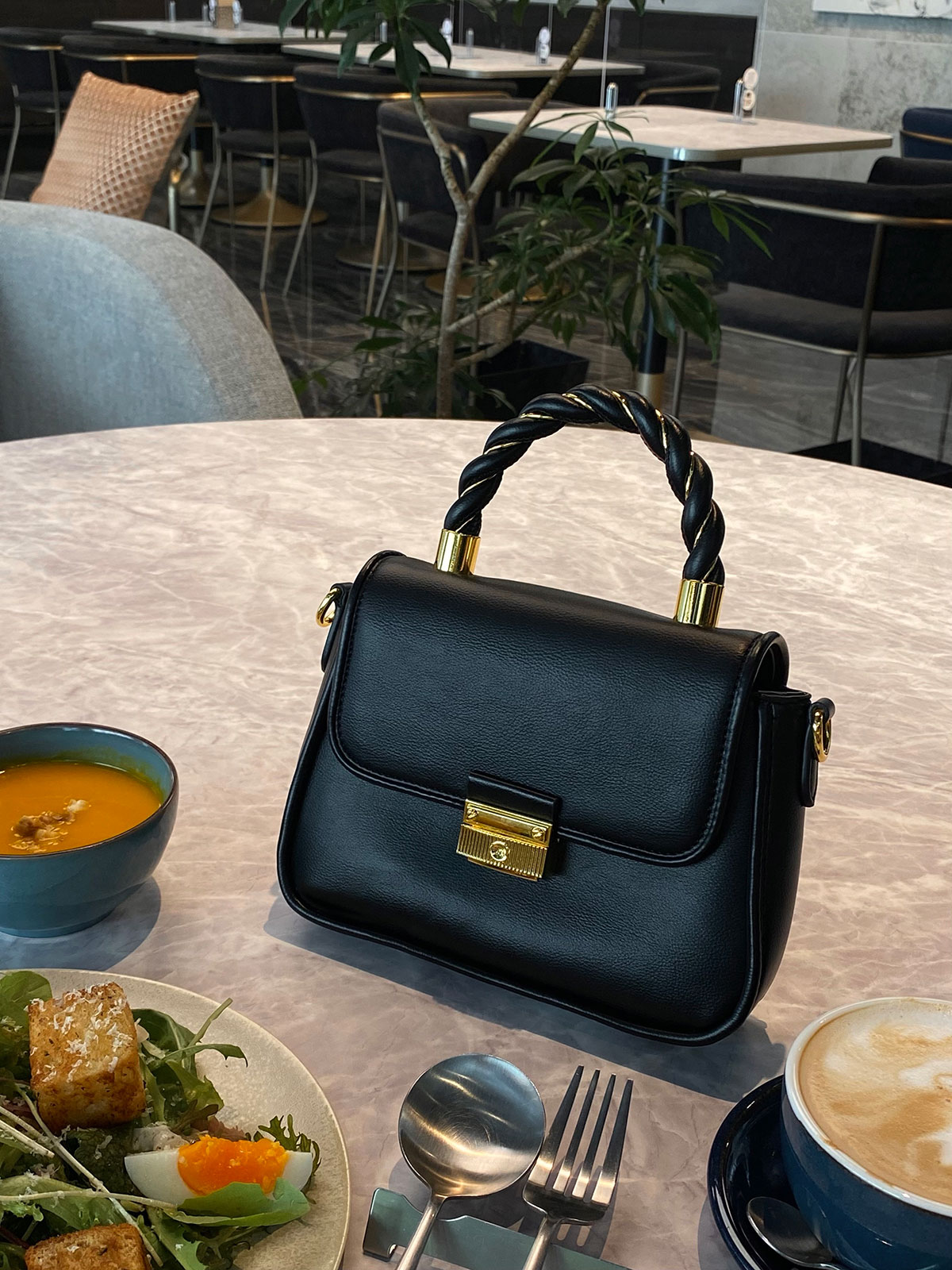  TWIST HANDLE BAG 顼:֥åۥ磻ȡƥ֥饦