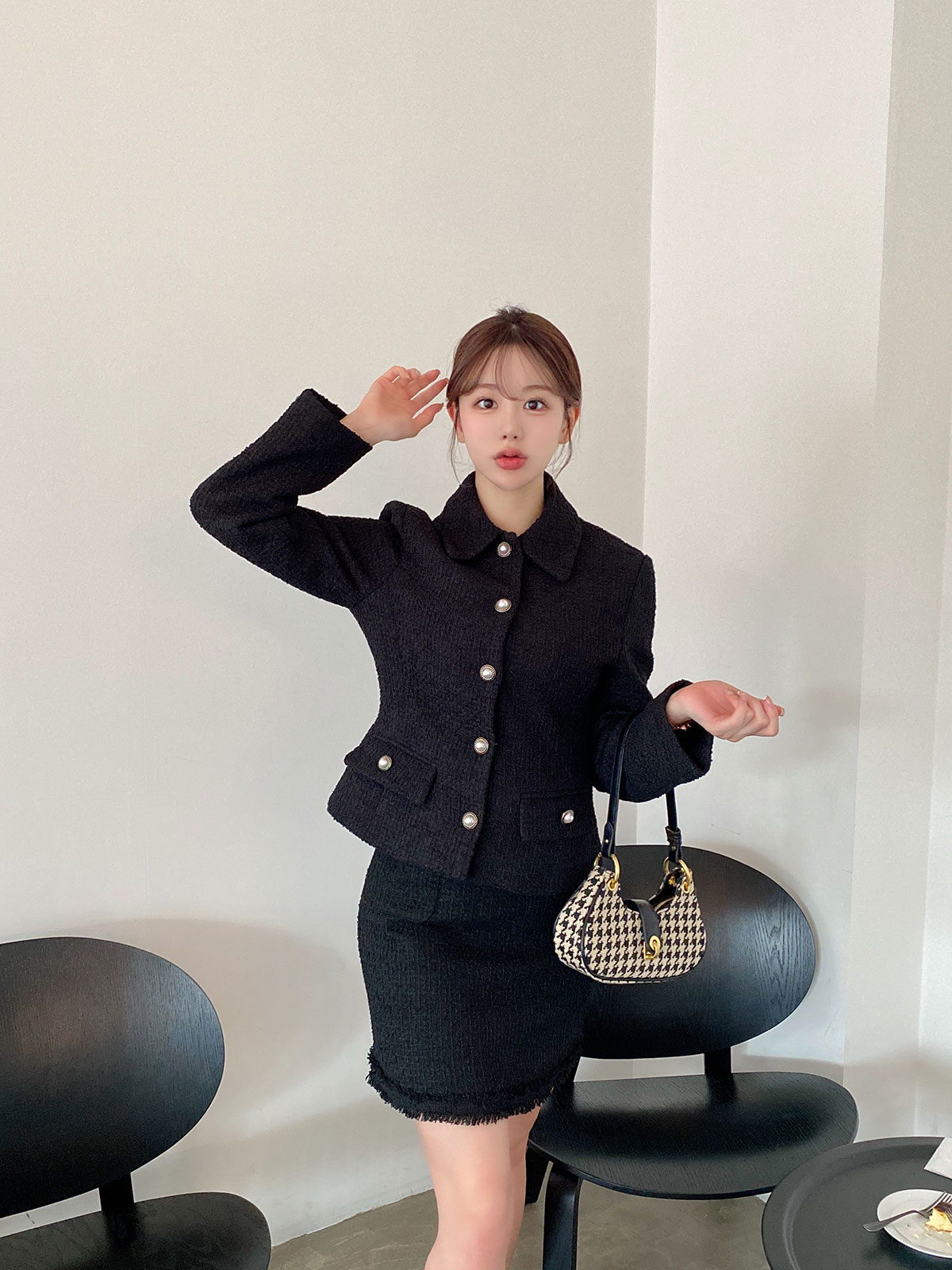  Lusso tweed set up 顼:֥åΡߥ