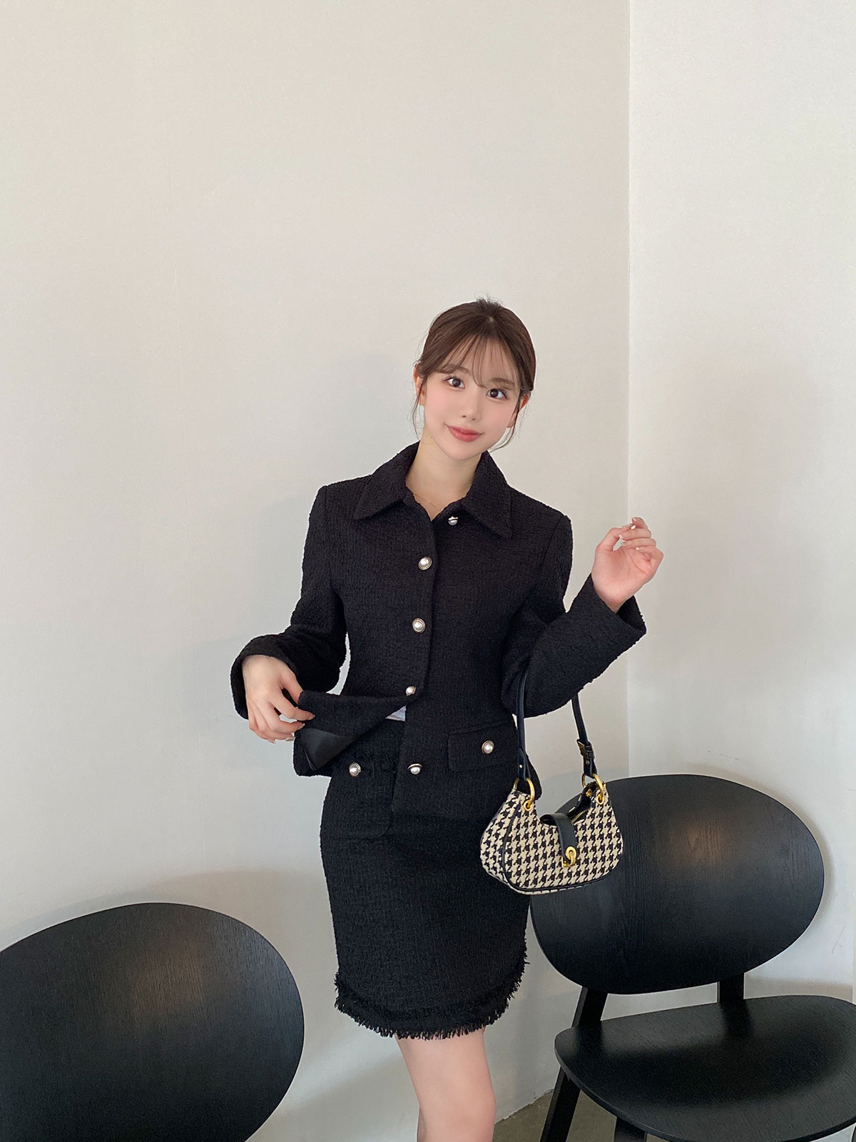  Lusso tweed set up 顼:֥åΡߥ