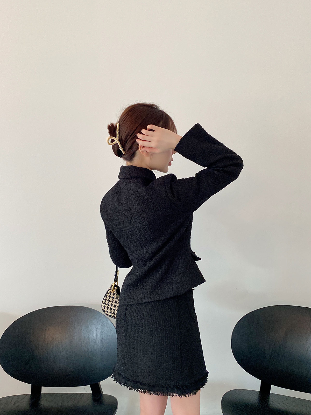  Lusso tweed set up 顼:֥åΡߥ