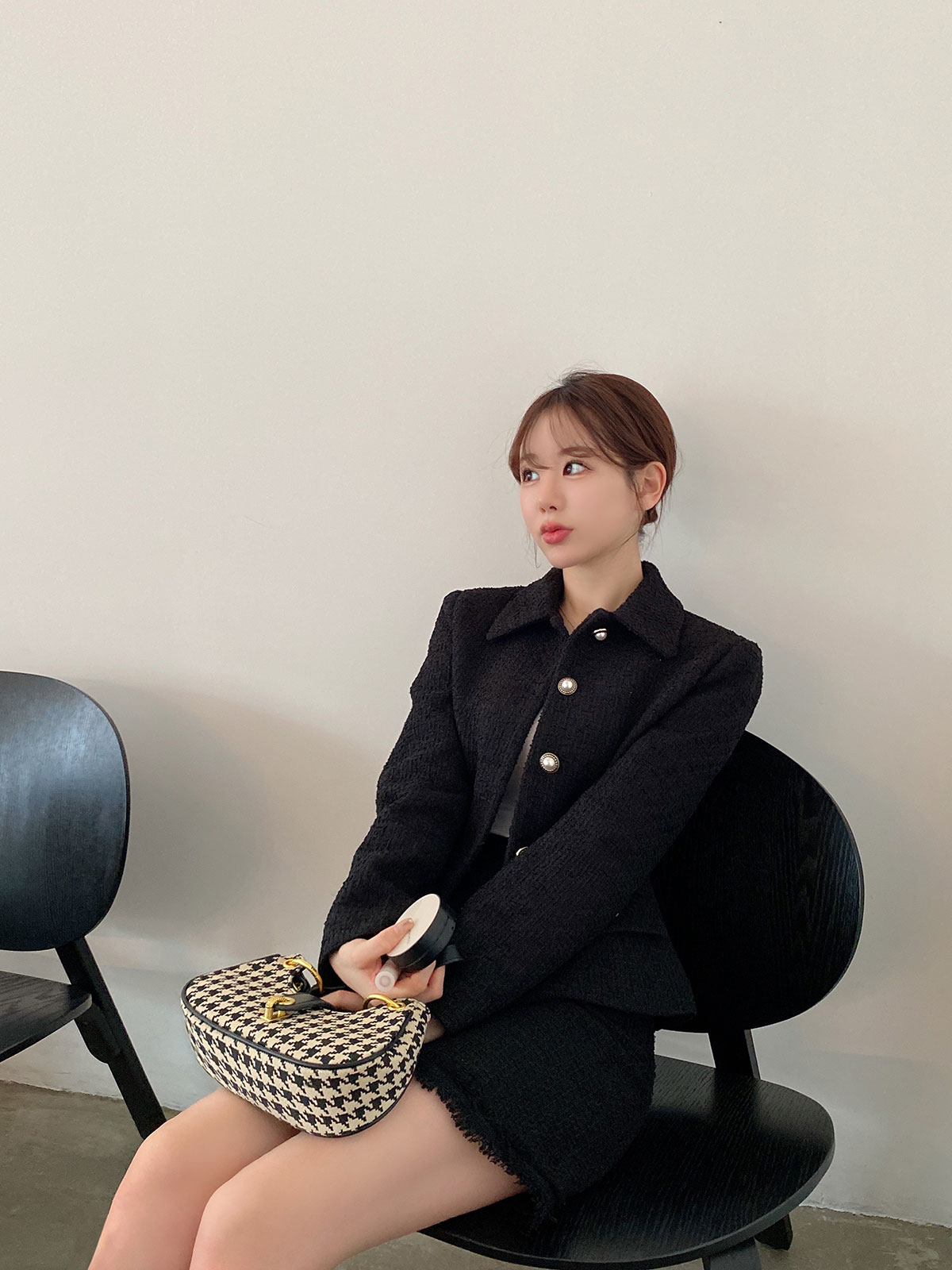  Lusso tweed set up 顼:֥åΡߥ