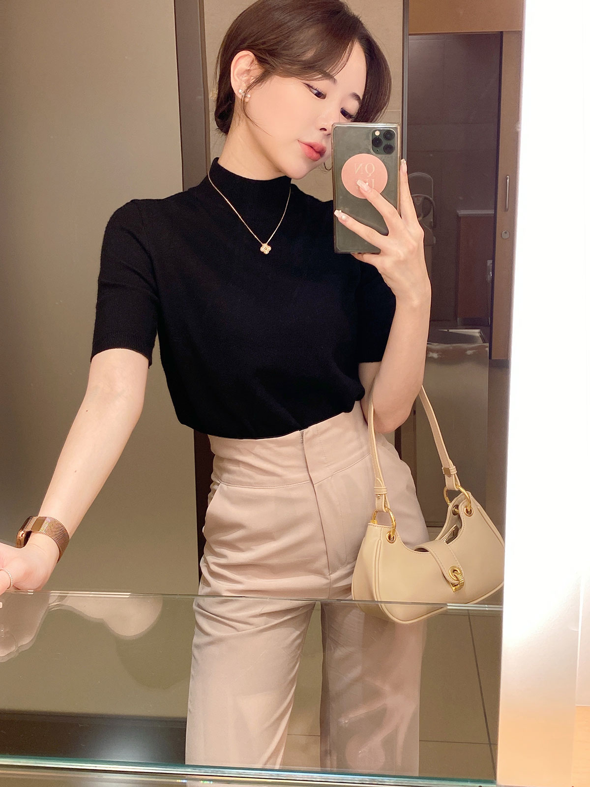  Half moon bag 顼: