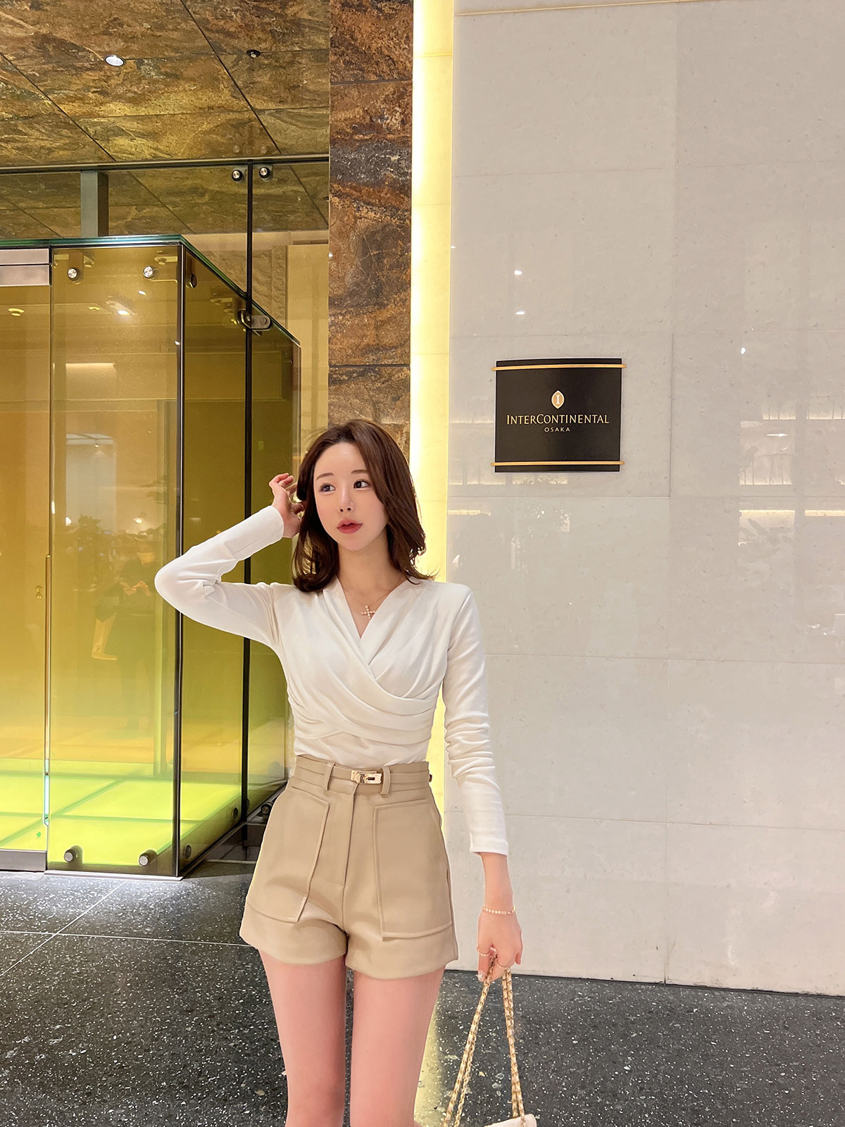  Toujours belt short pt 顼:֥å١