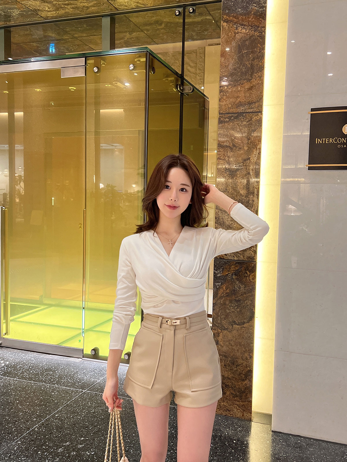  Toujours belt short pt 顼:֥å١