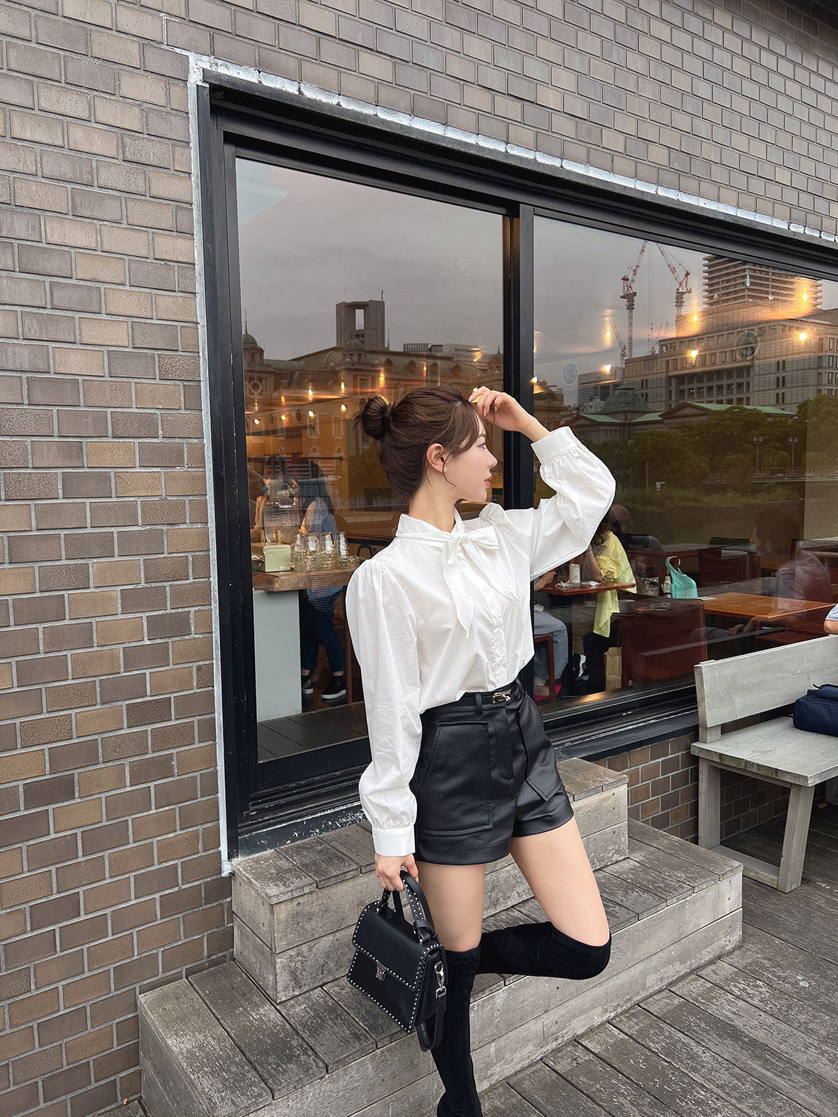  Toujours belt short pt 顼:֥å١