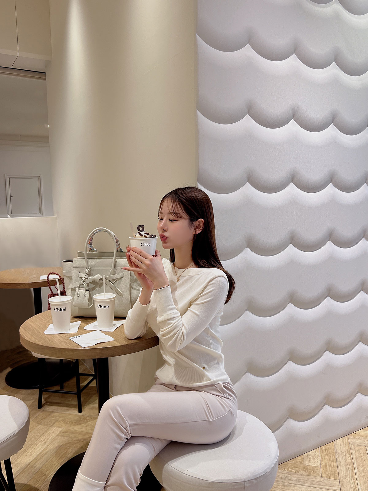 クン ボートネックグランknit カラー: