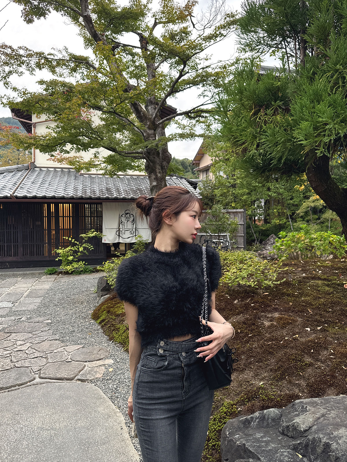 クン ライクラビットシャギーknit