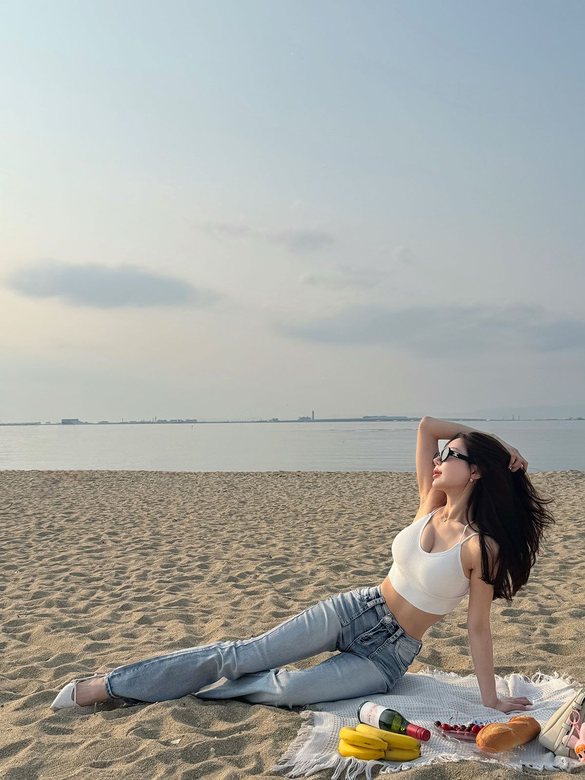 クン Babyフラップハイウォッシュdenim カラー:ハイライトウォッシュ