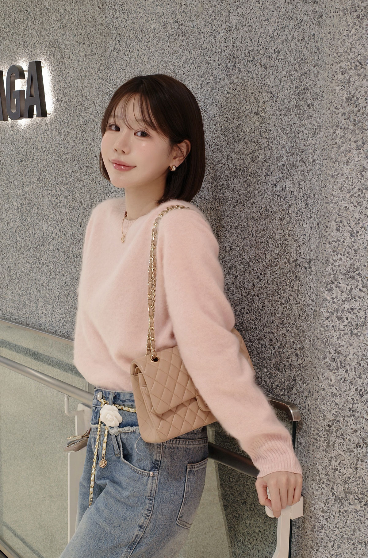 ���� Moelleux����������knit ���顼:���եȥ����ܥ꡼���ߥå����⥫���ڥ���ԥ�