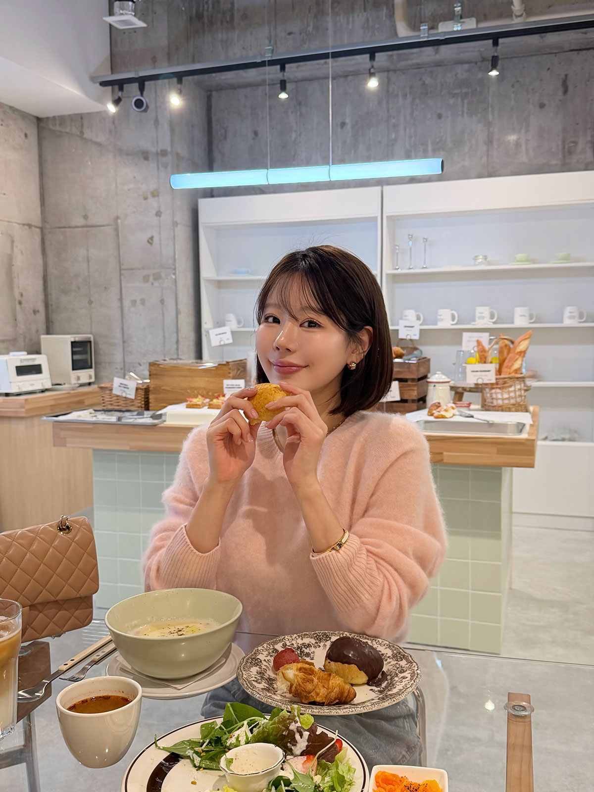 ���� Moelleux����������knit ���顼:���եȥ����ܥ꡼���ߥå����⥫���ڥ���ԥ�