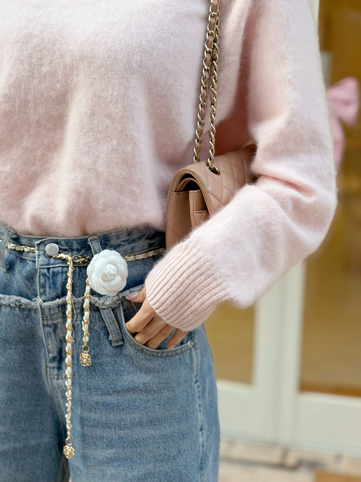 ���� Moelleux����������knit ���顼:���եȥ����ܥ꡼���ߥå����⥫���ڥ���ԥ�