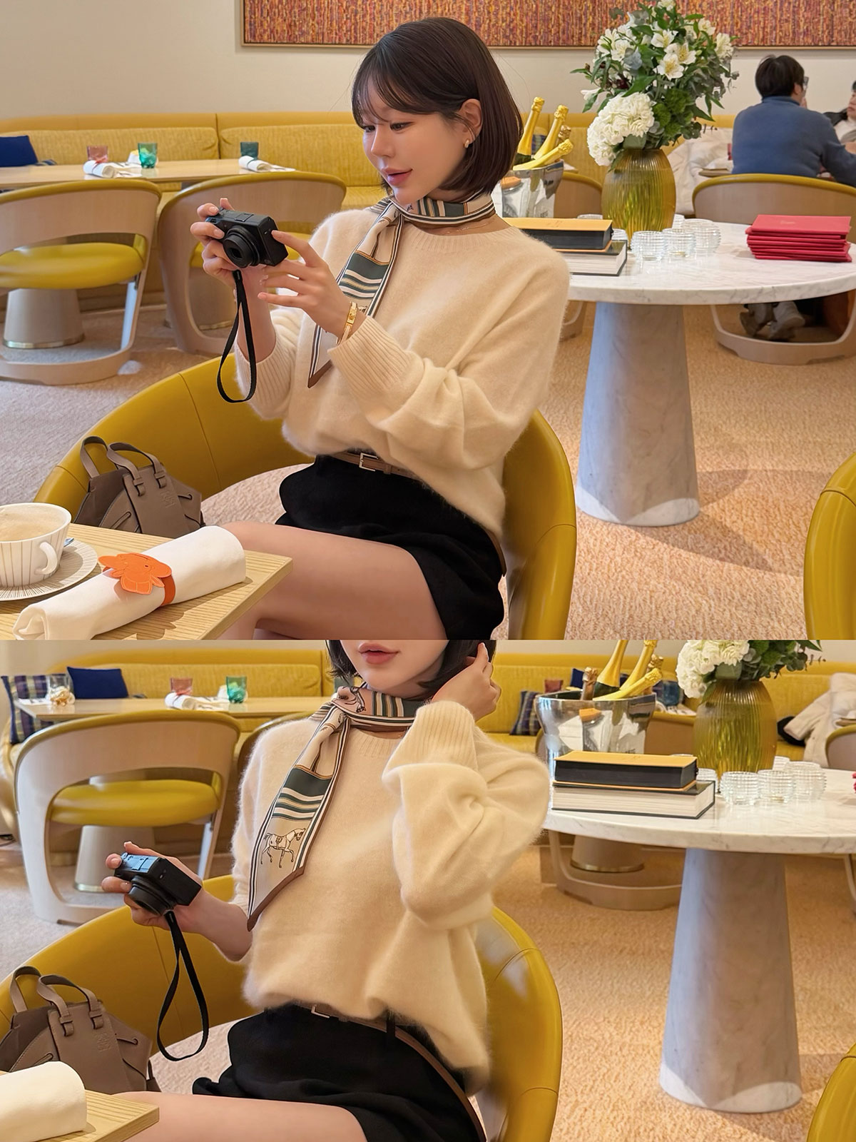 ���� Moelleux����������knit ���顼:���եȥ����ܥ꡼���ߥå����⥫���ڥ���ԥ�