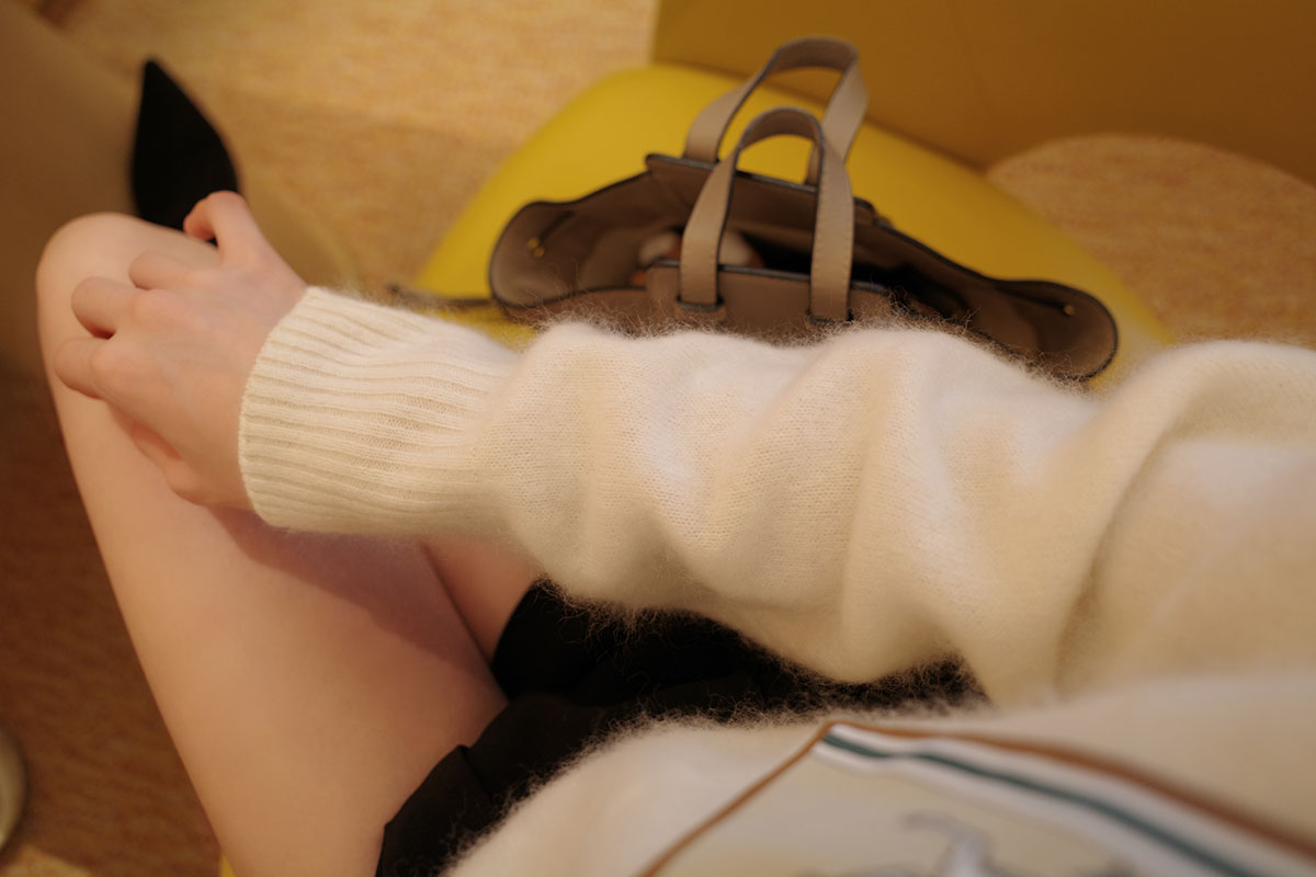 ���� Moelleux����������knit ���顼:���եȥ����ܥ꡼���ߥå����⥫���ڥ���ԥ�