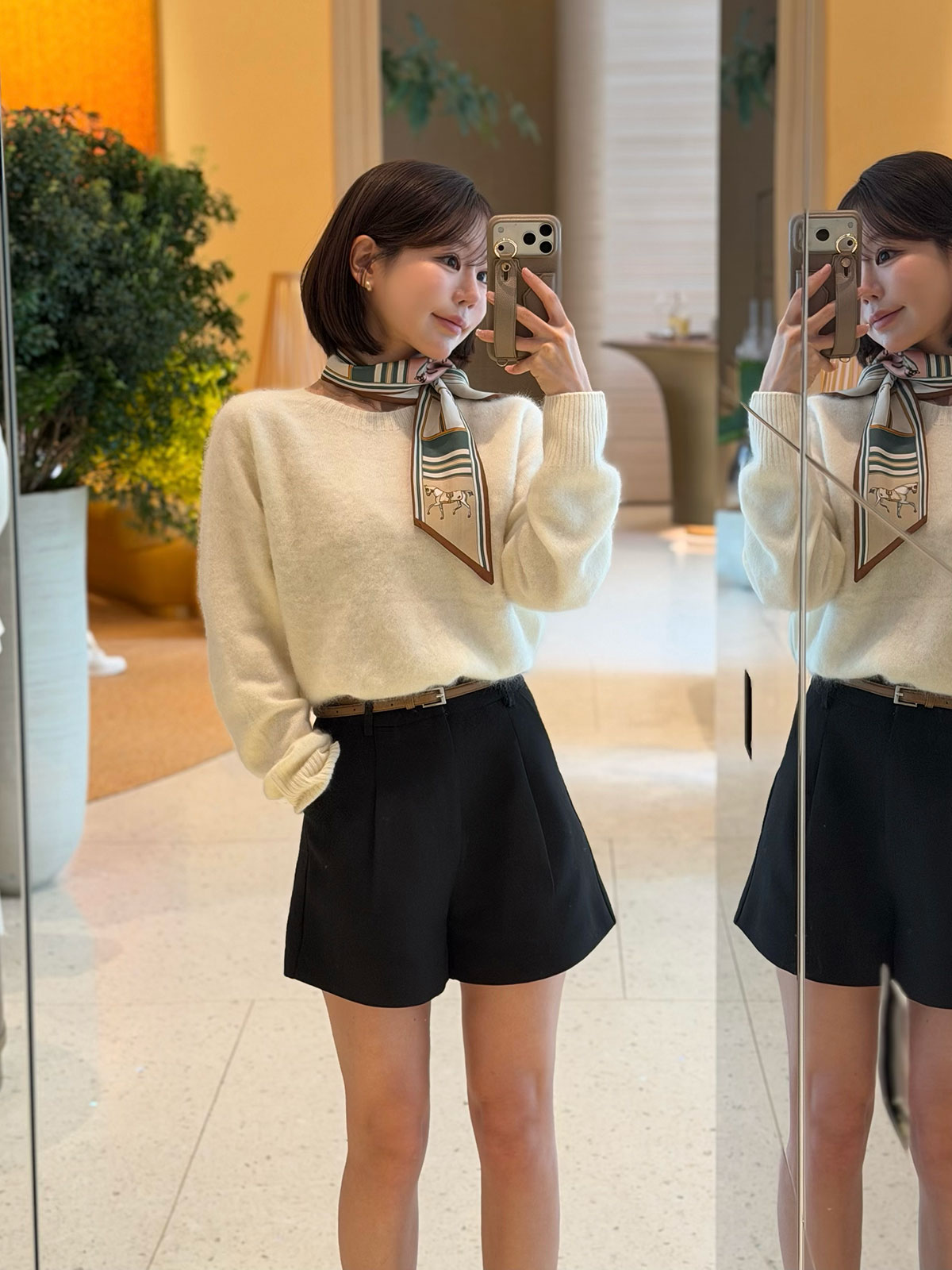 ���� Moelleux����������knit ���顼:���եȥ����ܥ꡼���ߥå����⥫���ڥ���ԥ�