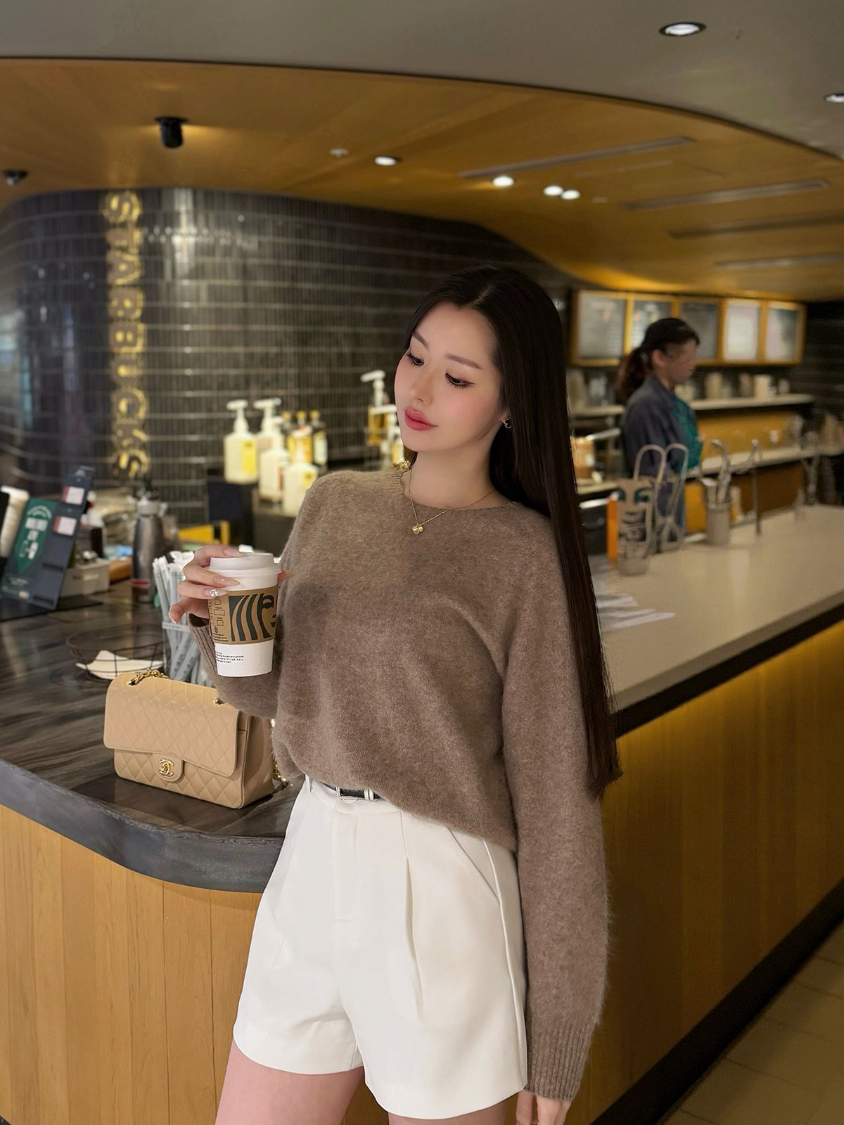 ���� Moelleux����������knit ���顼:���եȥ����ܥ꡼���ߥå����⥫���ڥ���ԥ�