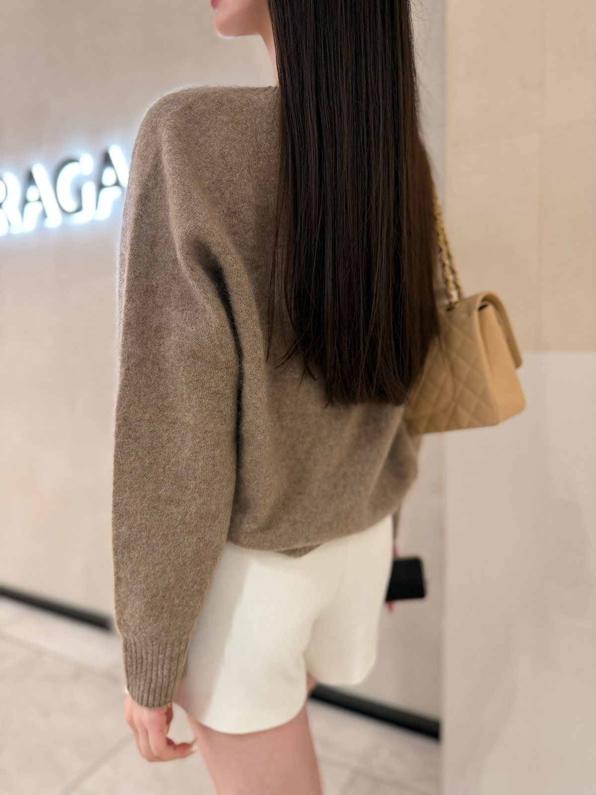 ���� Moelleux����������knit ���顼:���եȥ����ܥ꡼���ߥå����⥫���ڥ���ԥ�