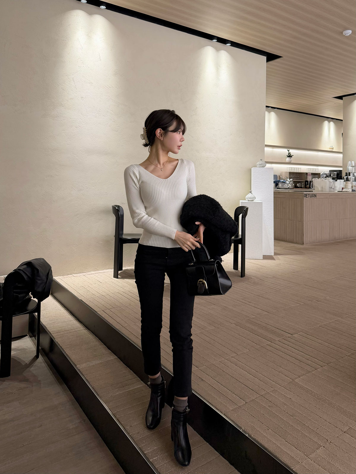 ���� kitten��ܥ�ݥ���ȥ��knit ���顼:�֥�å����ۥ磻��