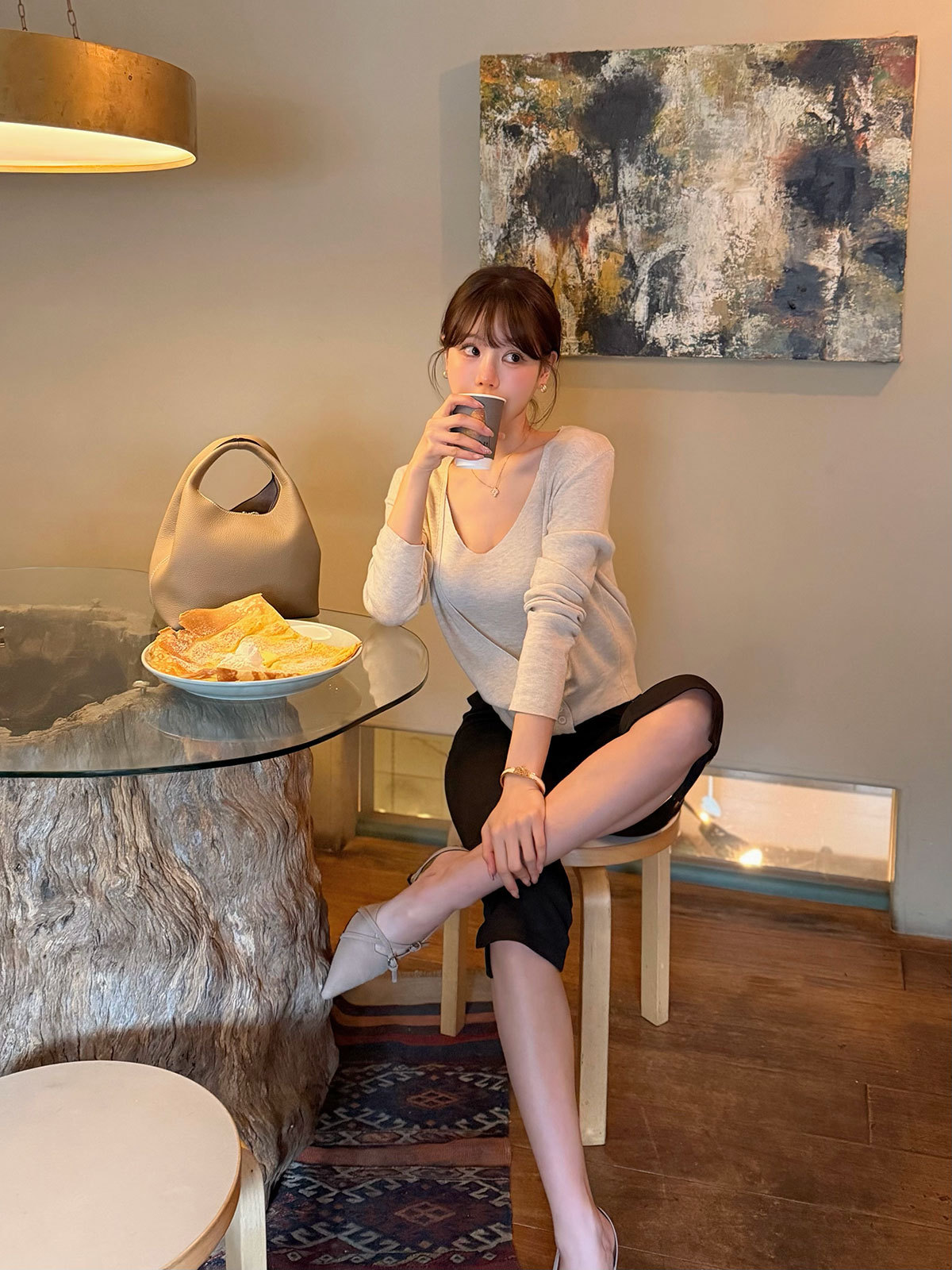 ���� Serein���������ȥ�å�heel ���顼:�֥�å�������ɥ����ܥ꡼���⡼�ɥ١�����