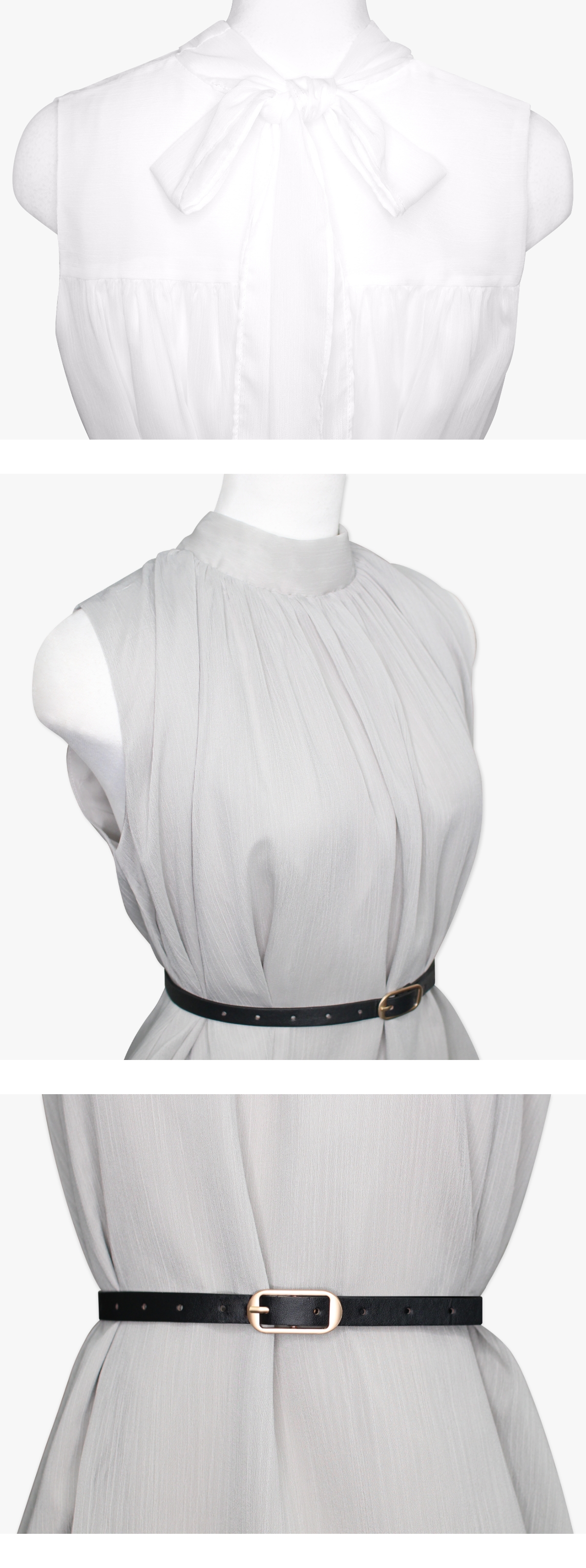 ���� �٥��set���ե���sleeveless�֥饦�� ���顼:�֥�å����ۥ磻�ȡ��ߥ��ȥ��졼