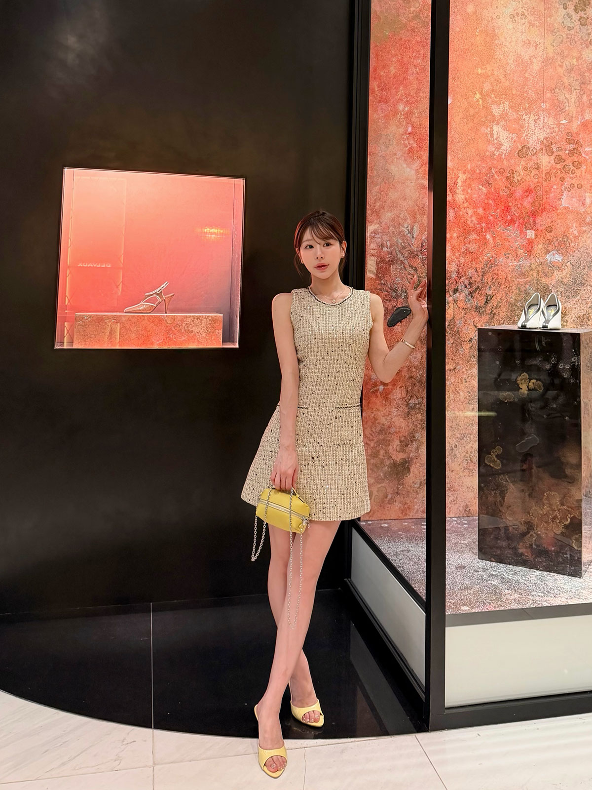 ���� Muret Tweed Glitter ops ���顼:�֥�å��ĥ����ɡ��Х˥�ĥ�����