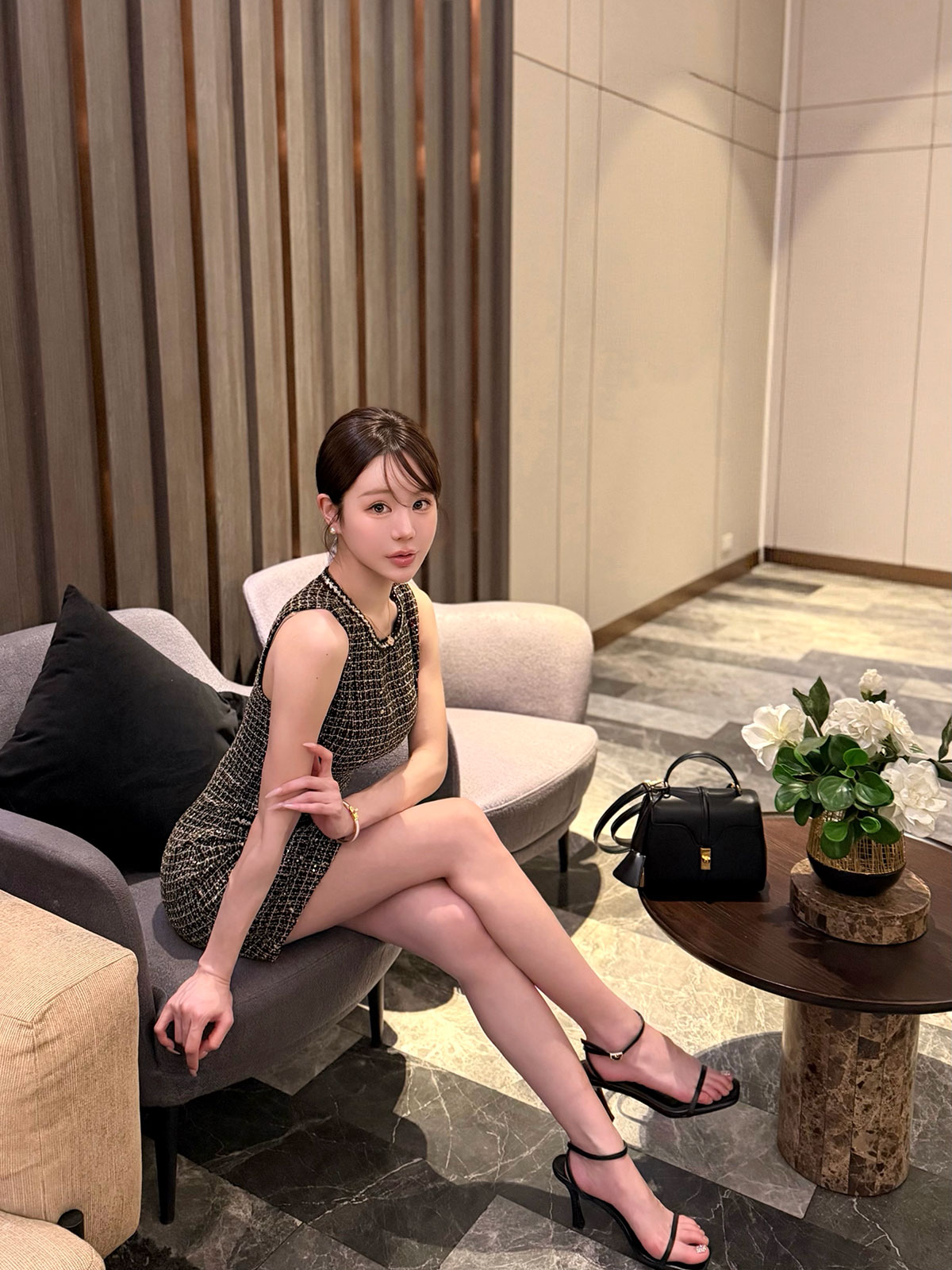 ���� Muret Tweed Glitter ops ���顼:�֥�å��ĥ����ɡ��Х˥�ĥ�����