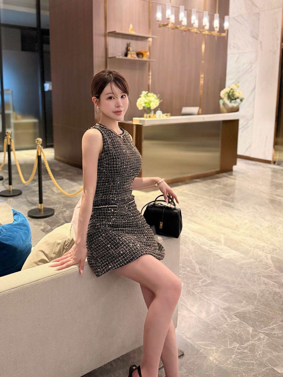 ���� Muret Tweed Glitter ops ���顼:�֥�å��ĥ����ɡ��Х˥�ĥ�����