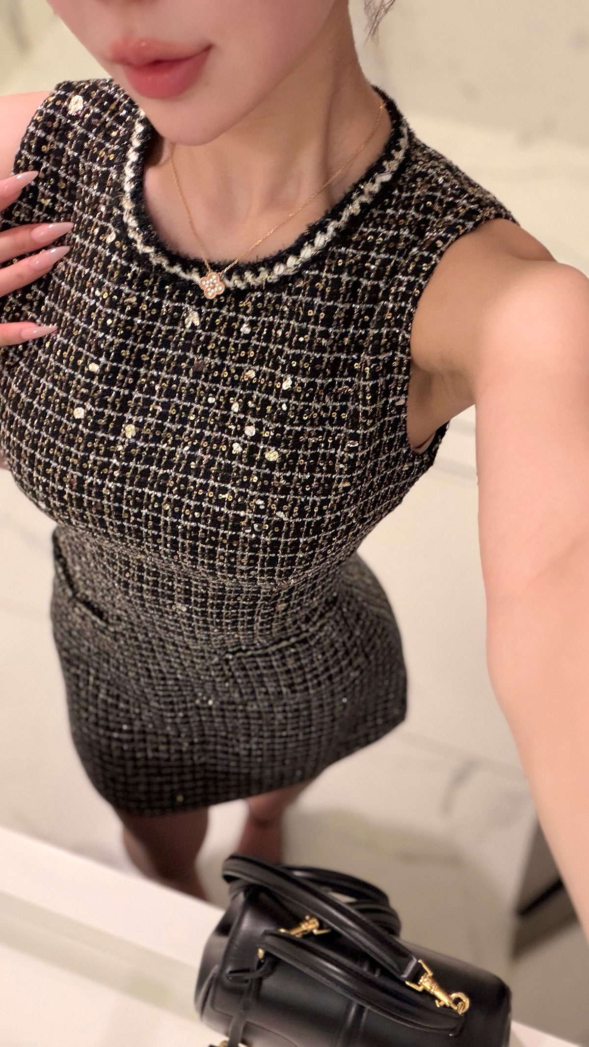 ���� Muret Tweed Glitter ops ���顼:�֥�å��ĥ����ɡ��Х˥�ĥ�����