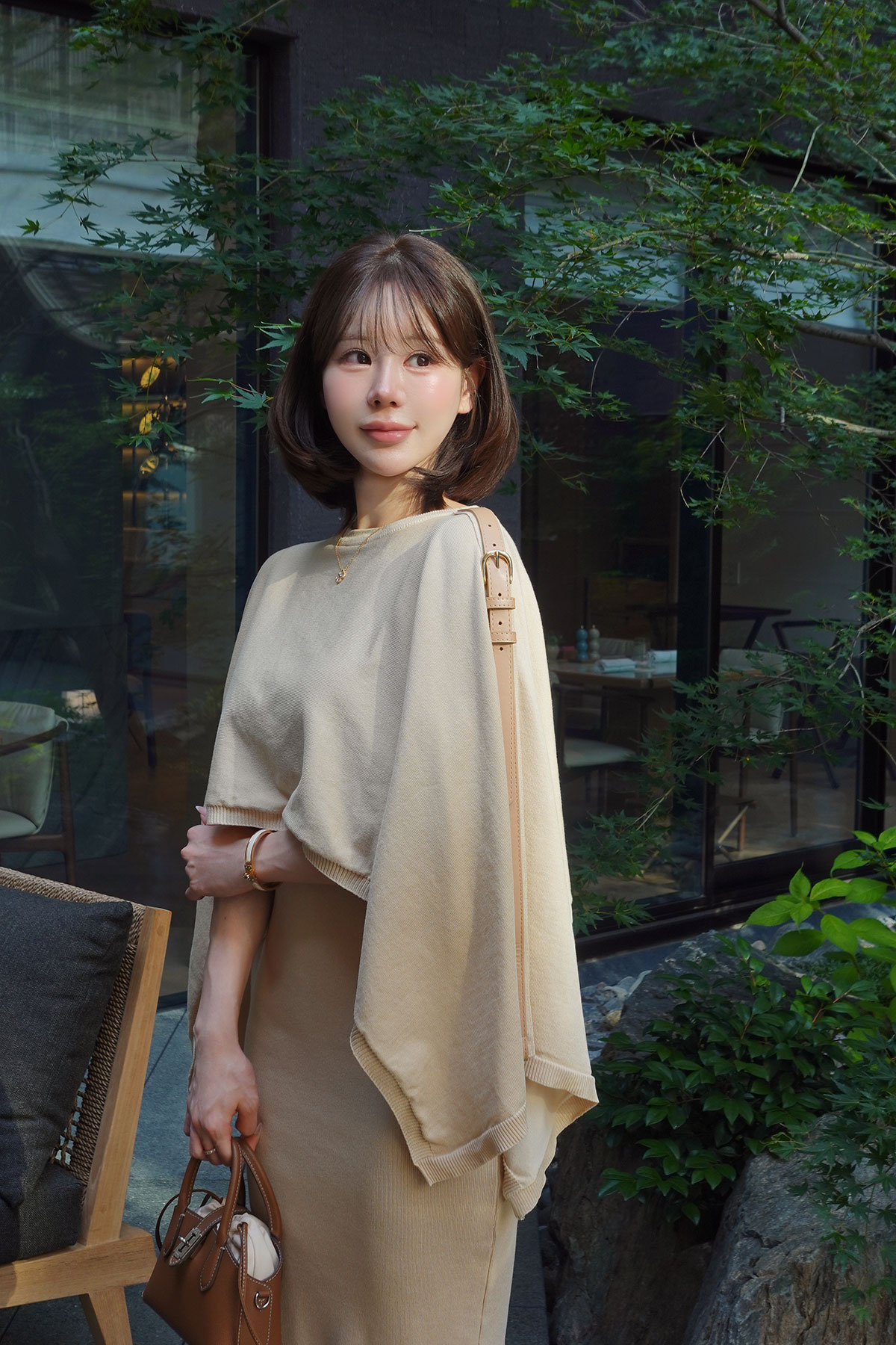 ���� Etoffe Belt Cape ops ���顼:�֥�å����饤�ȥ١�����